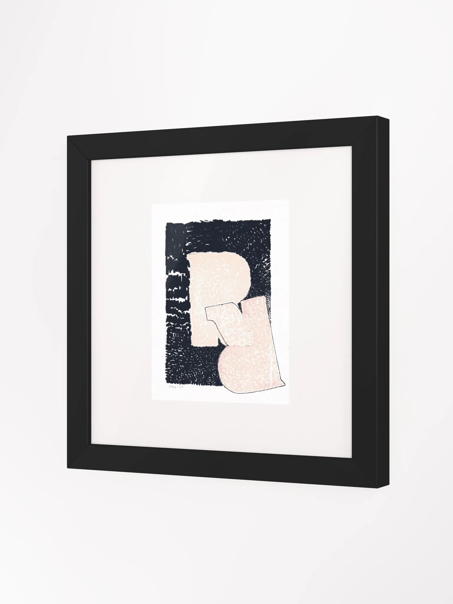 RR Panel Card Print Framed product image (1)