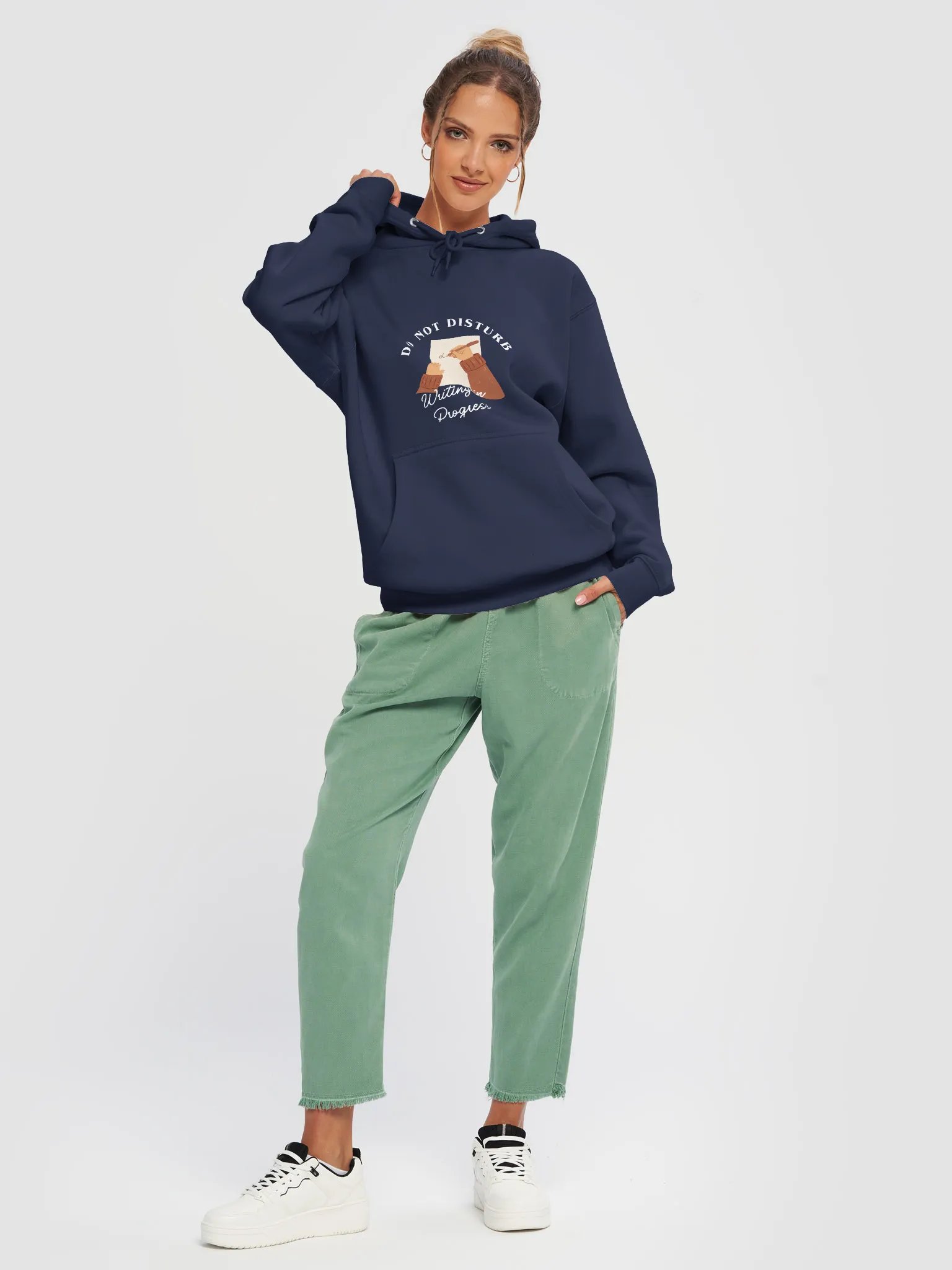 Do Not Disturb: Writing In Progress Hoodie product image (5)
