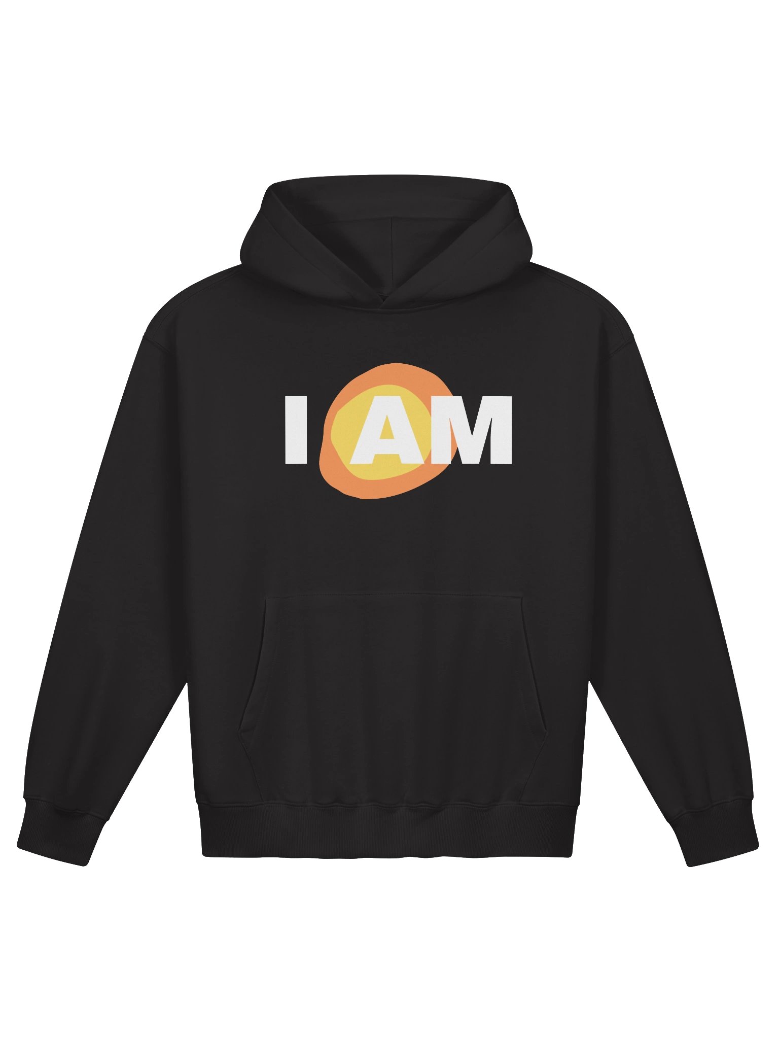 "I AM" French Terry Hoodie - Large Graphic product image (3)