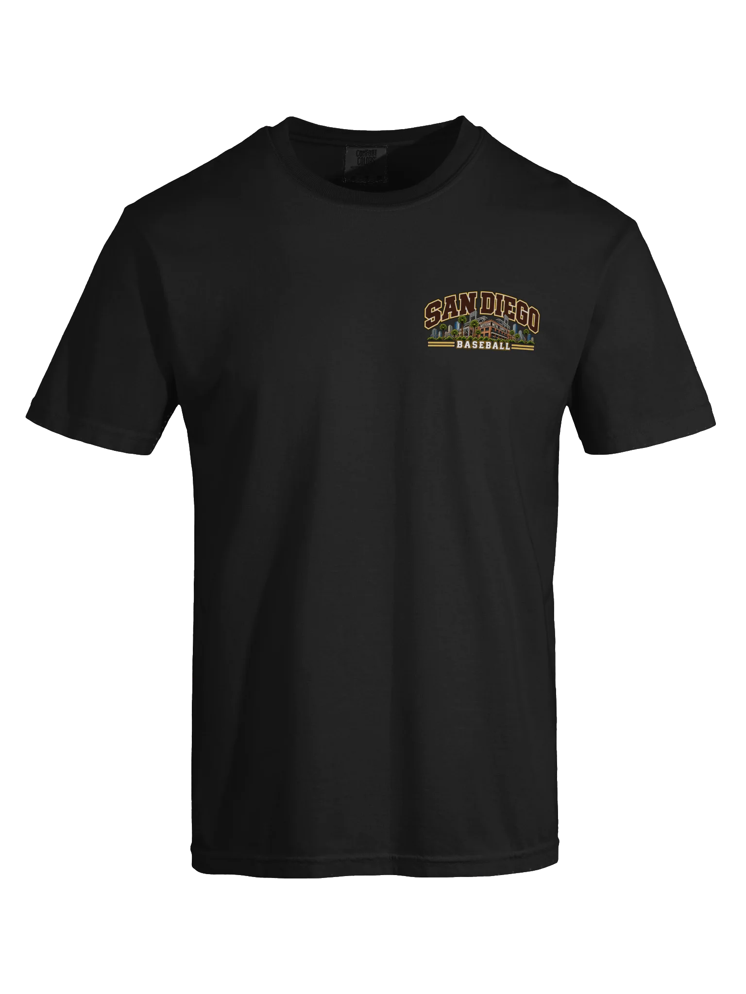 San Diego Baseball 2026 Animated Player Back Print T-Shirt product image (9)