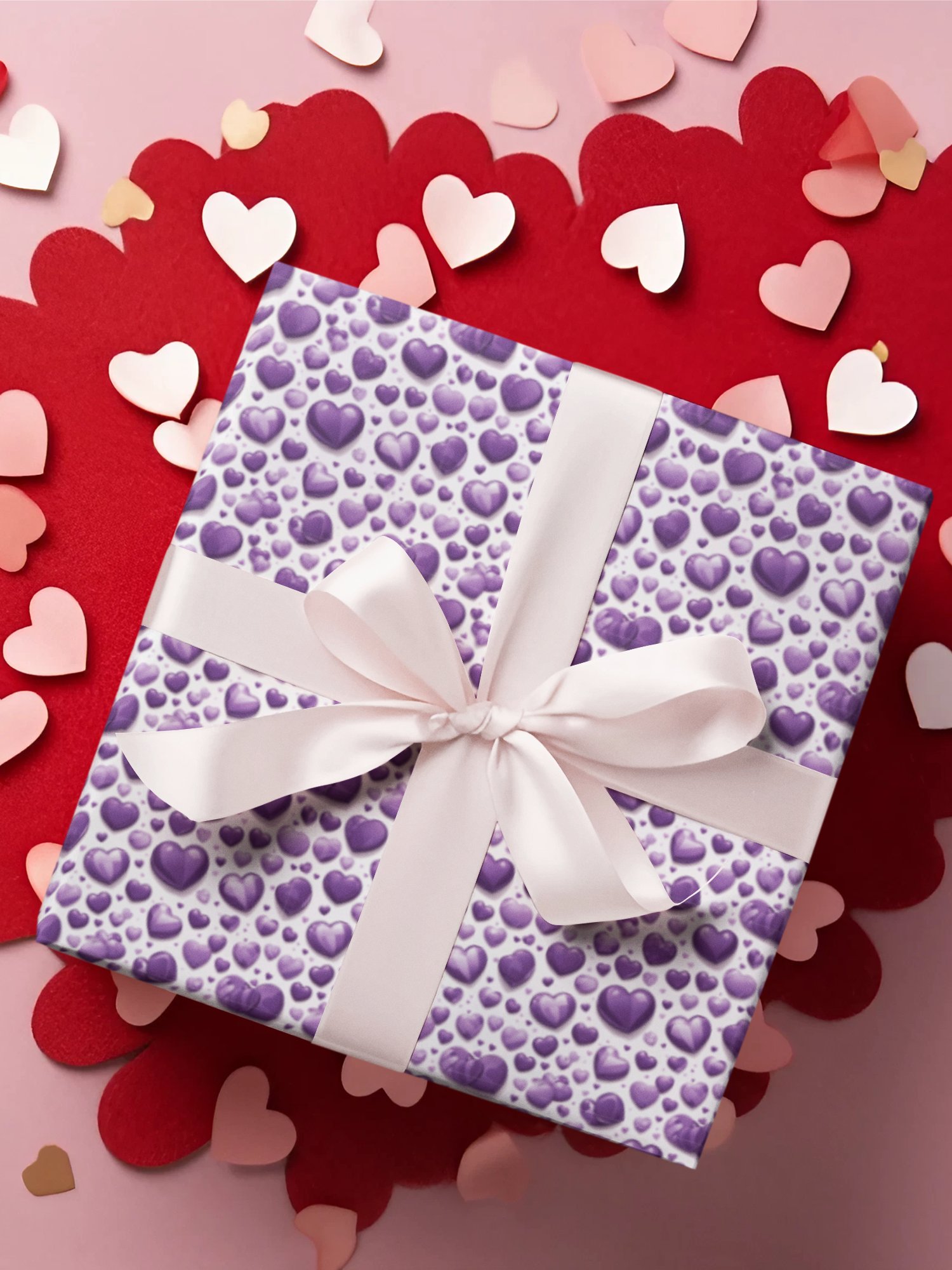 Set of 3 Valentines Wrapping Papers product image (1)