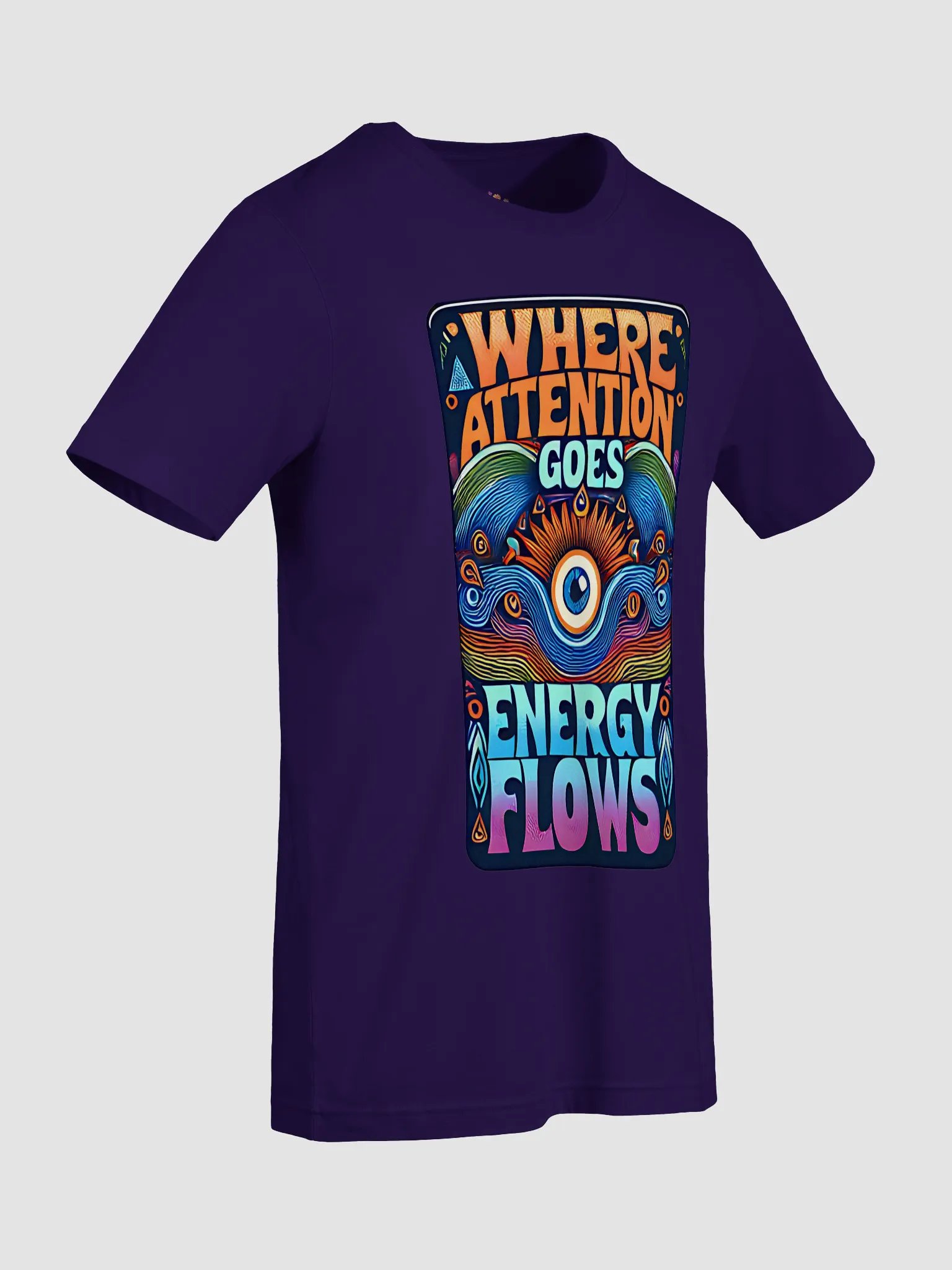 Energy Flows Psychedelic T-Shirt product image (5)