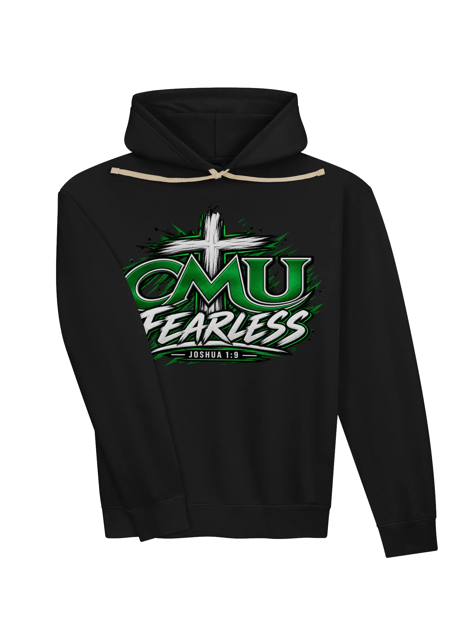CMU Fearless Christian Cross Hoodie product image (11)