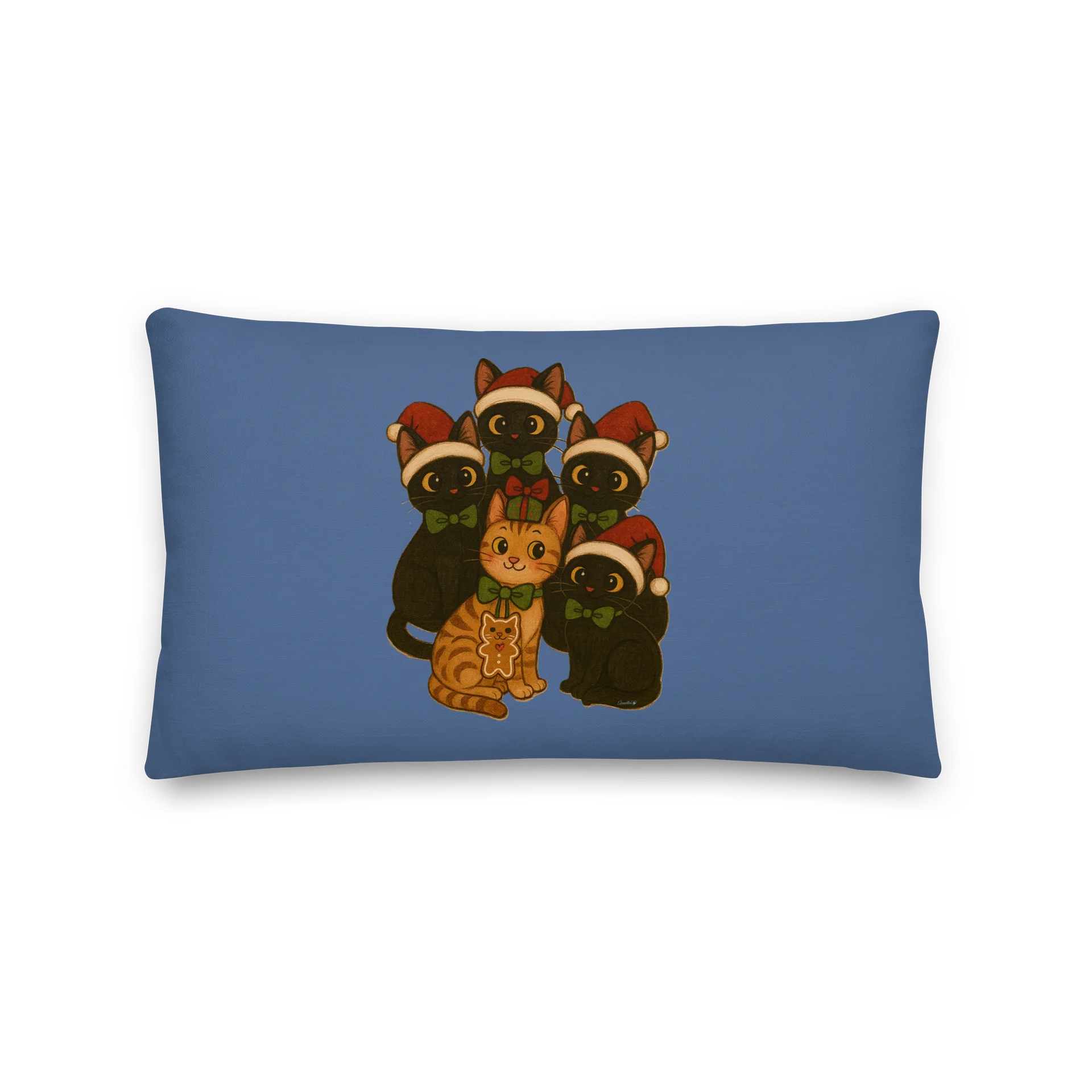 Cat brigade winter Premium Pillow product image (1)