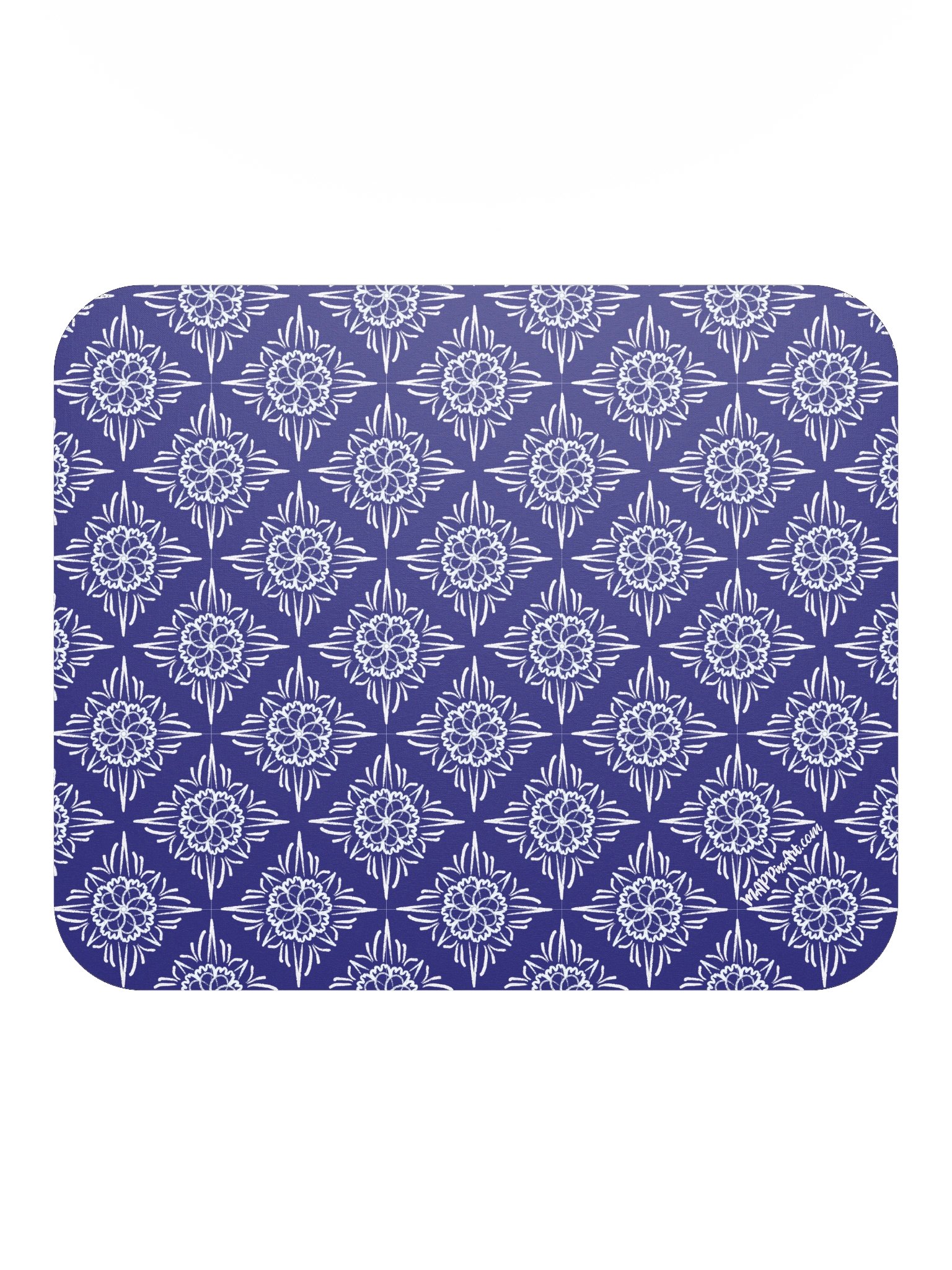 Blue and White Mousepad product image (2)
