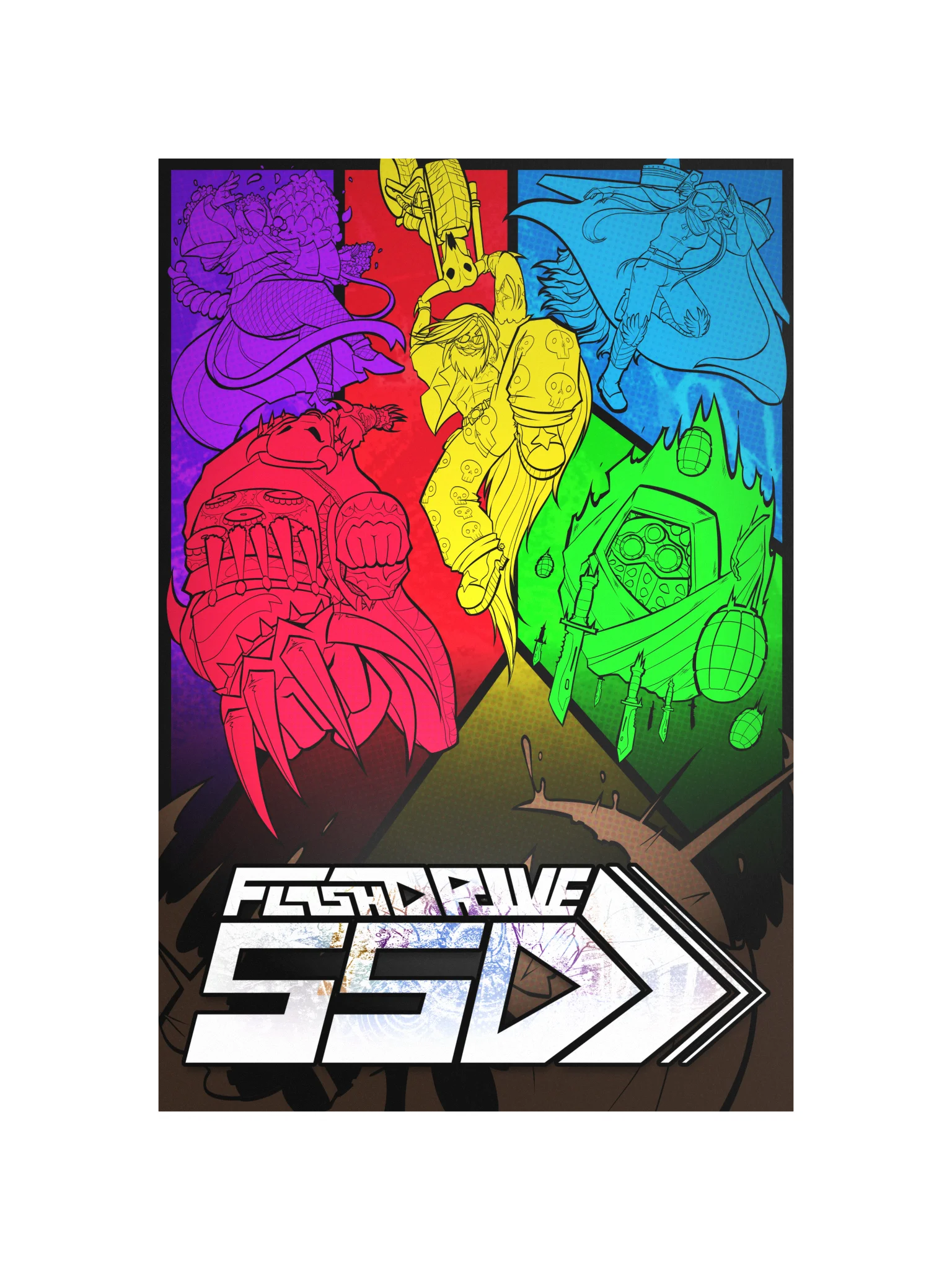 FlashDrive: SSD One Year Anniversary Poster! product image (7)