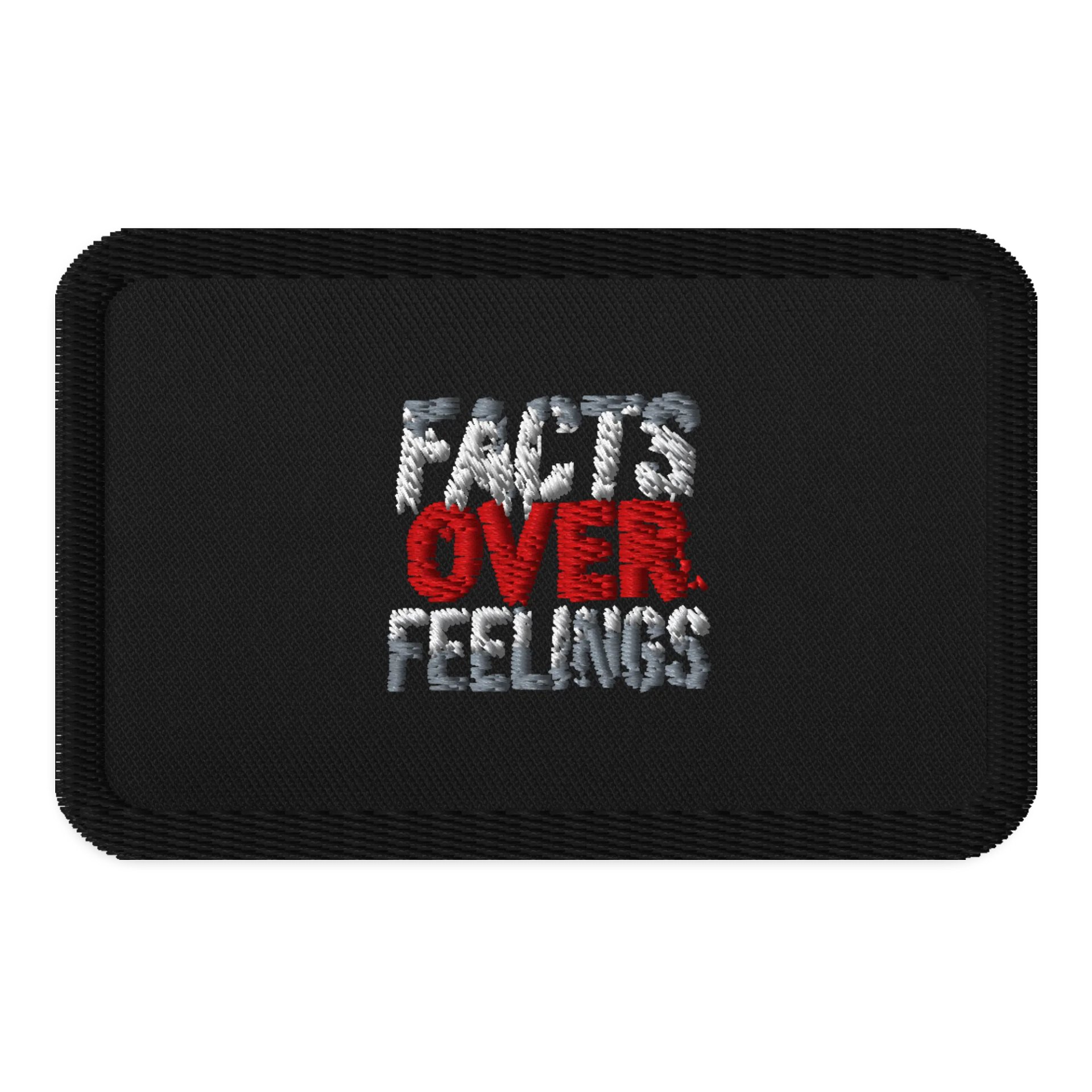 Facts Over Feelings Patch product image (1)