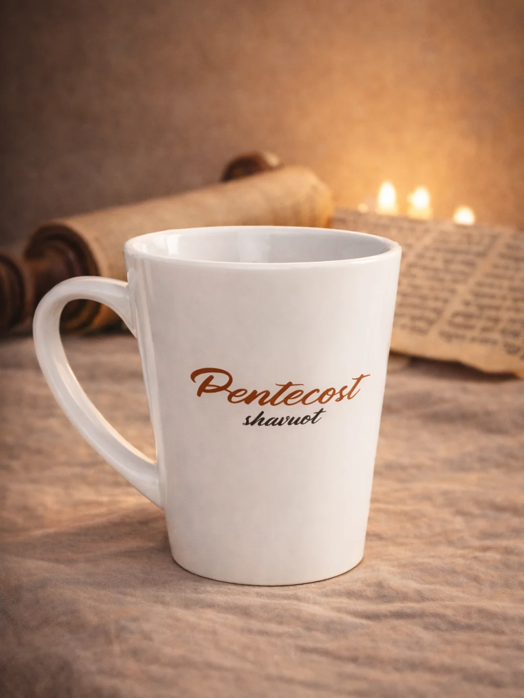 Pentecost | Shavuot — Feast Days Latte Mug product image (1)