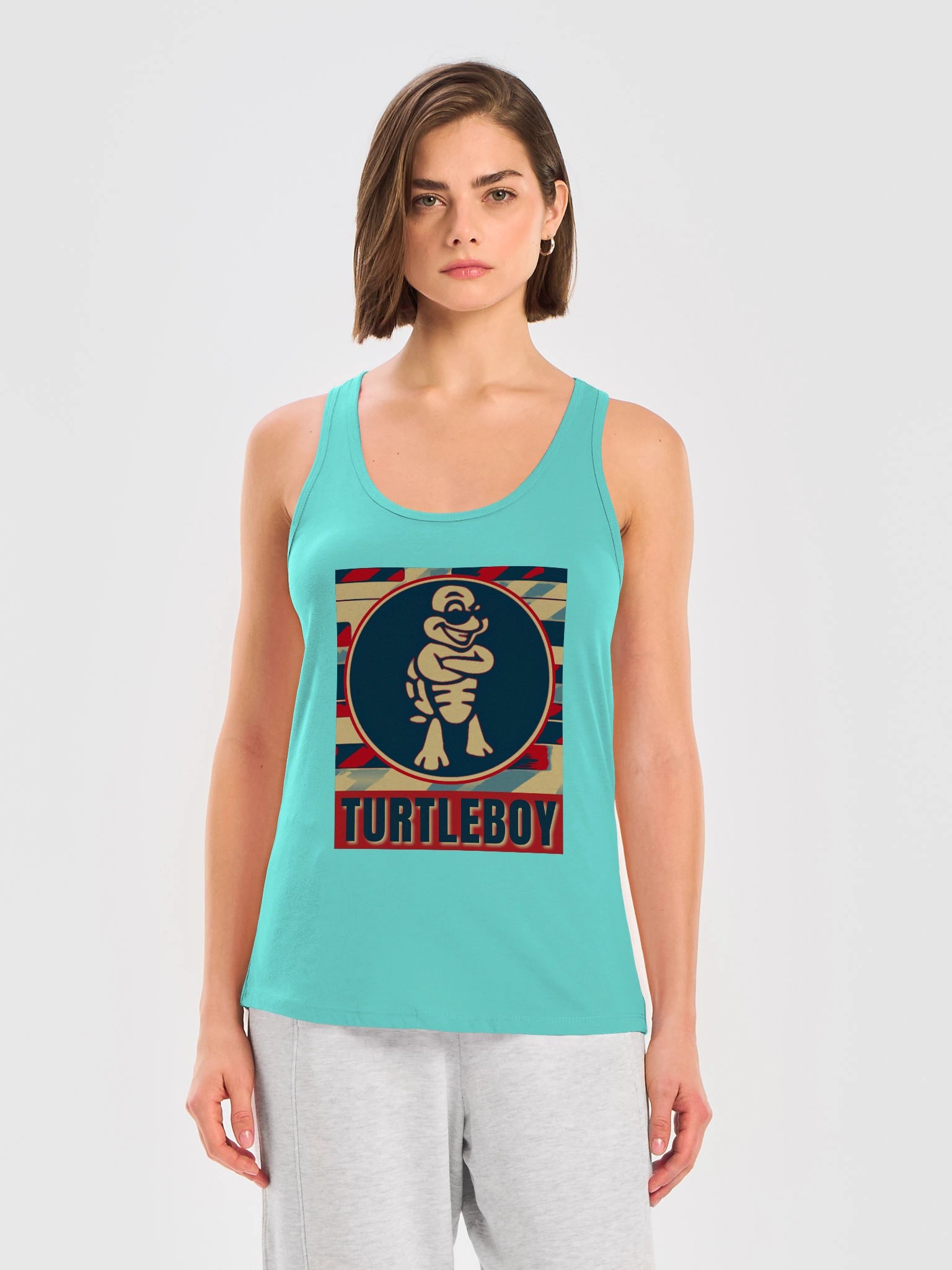 Turtleboy Hope - Womens Racerback Tank product image (3)