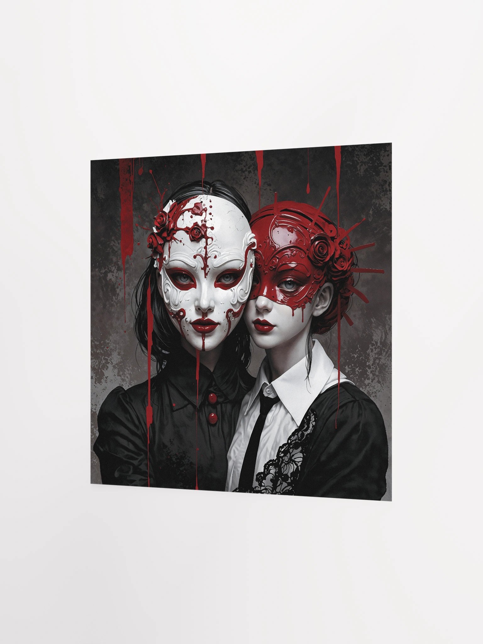 Crimson Masquerade Matte Poster product image (9)