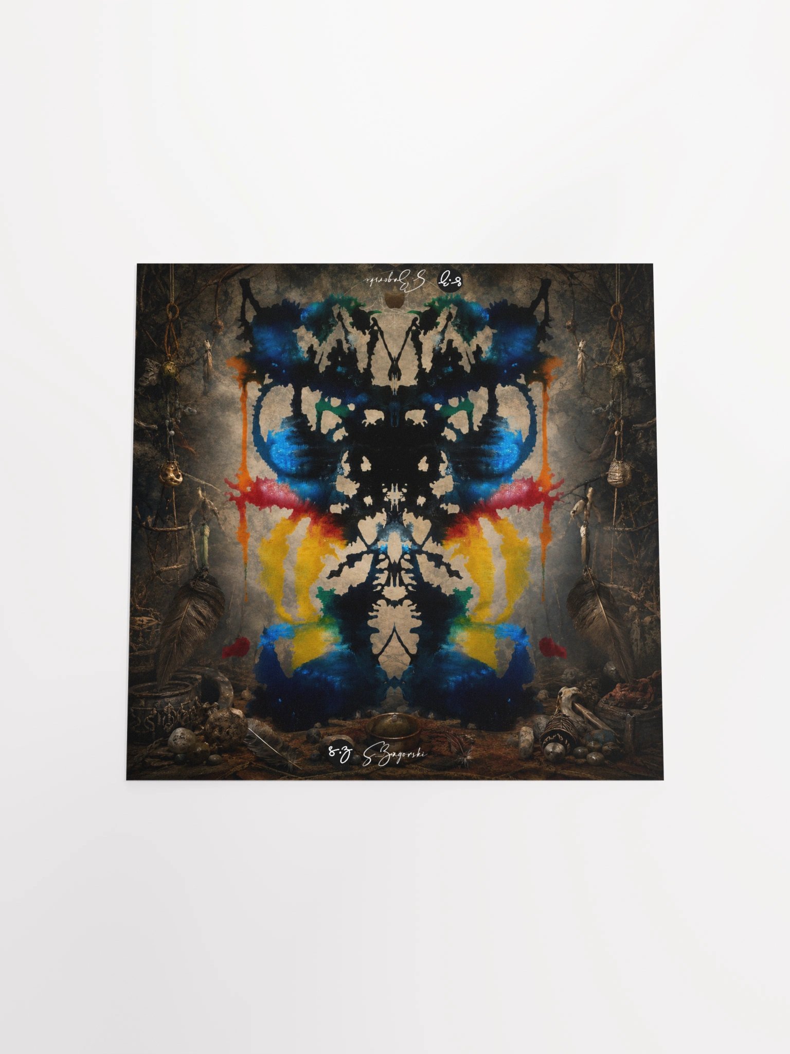 Shaman Within | Inkblot Print | Square product image (4)