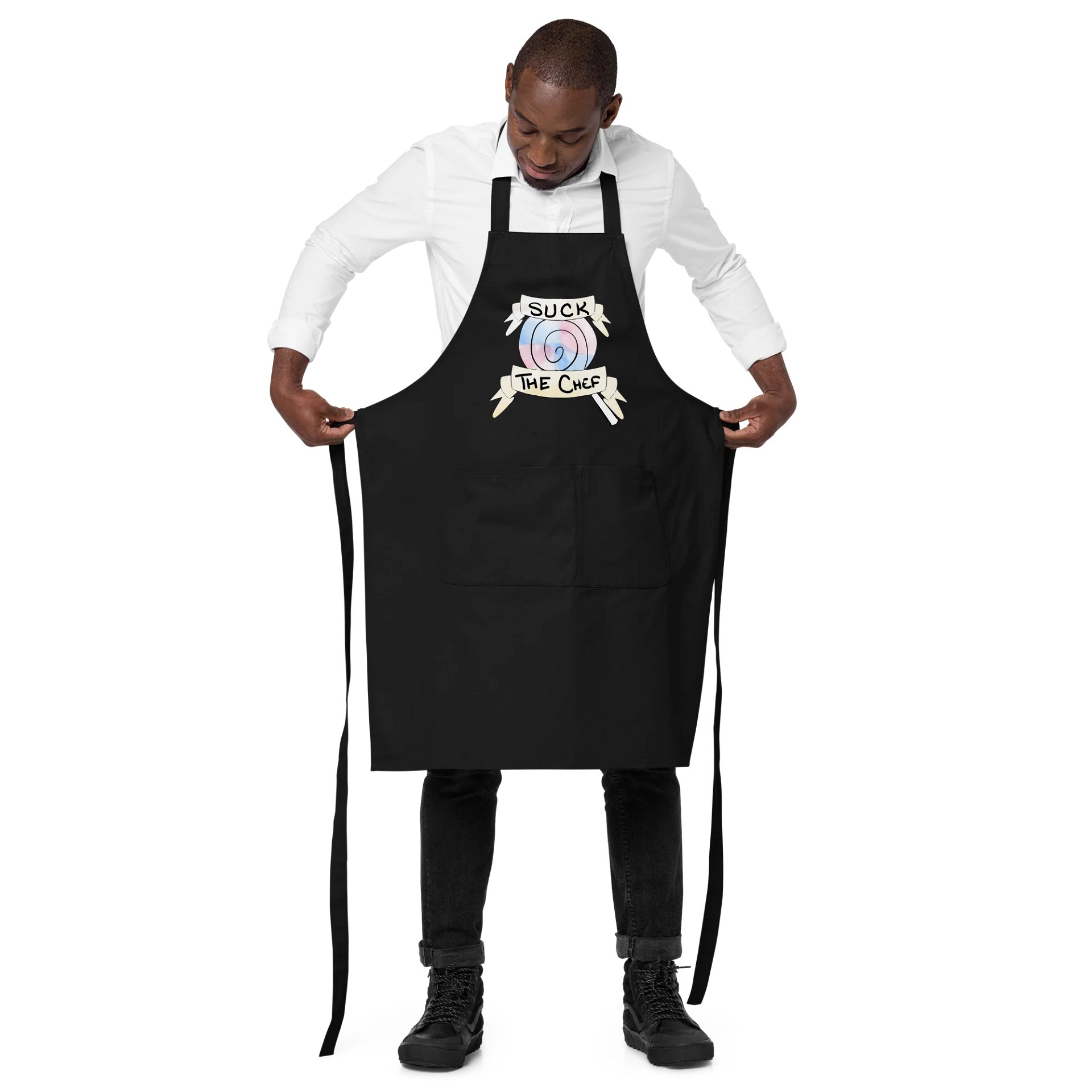 Suck the Chef apron product image (2)