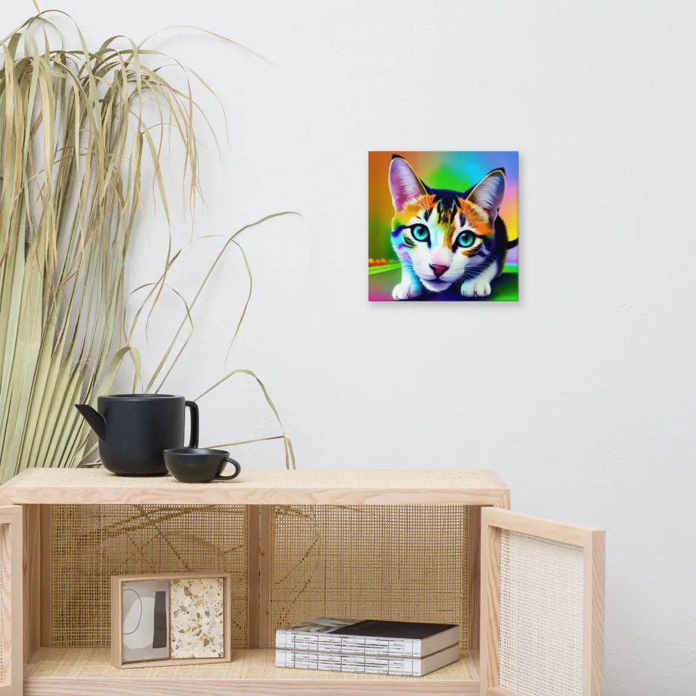 Cute Cat Digital Painting - v14 product image (9)