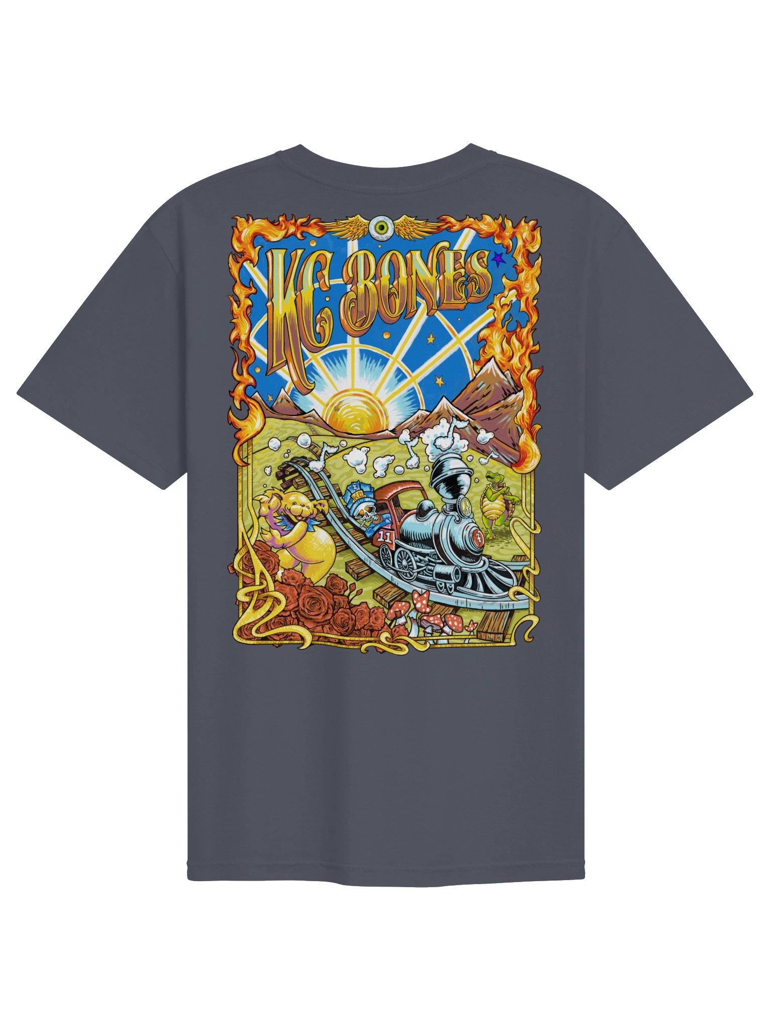 KC Bones Gold Wordmark Tee product image (98)