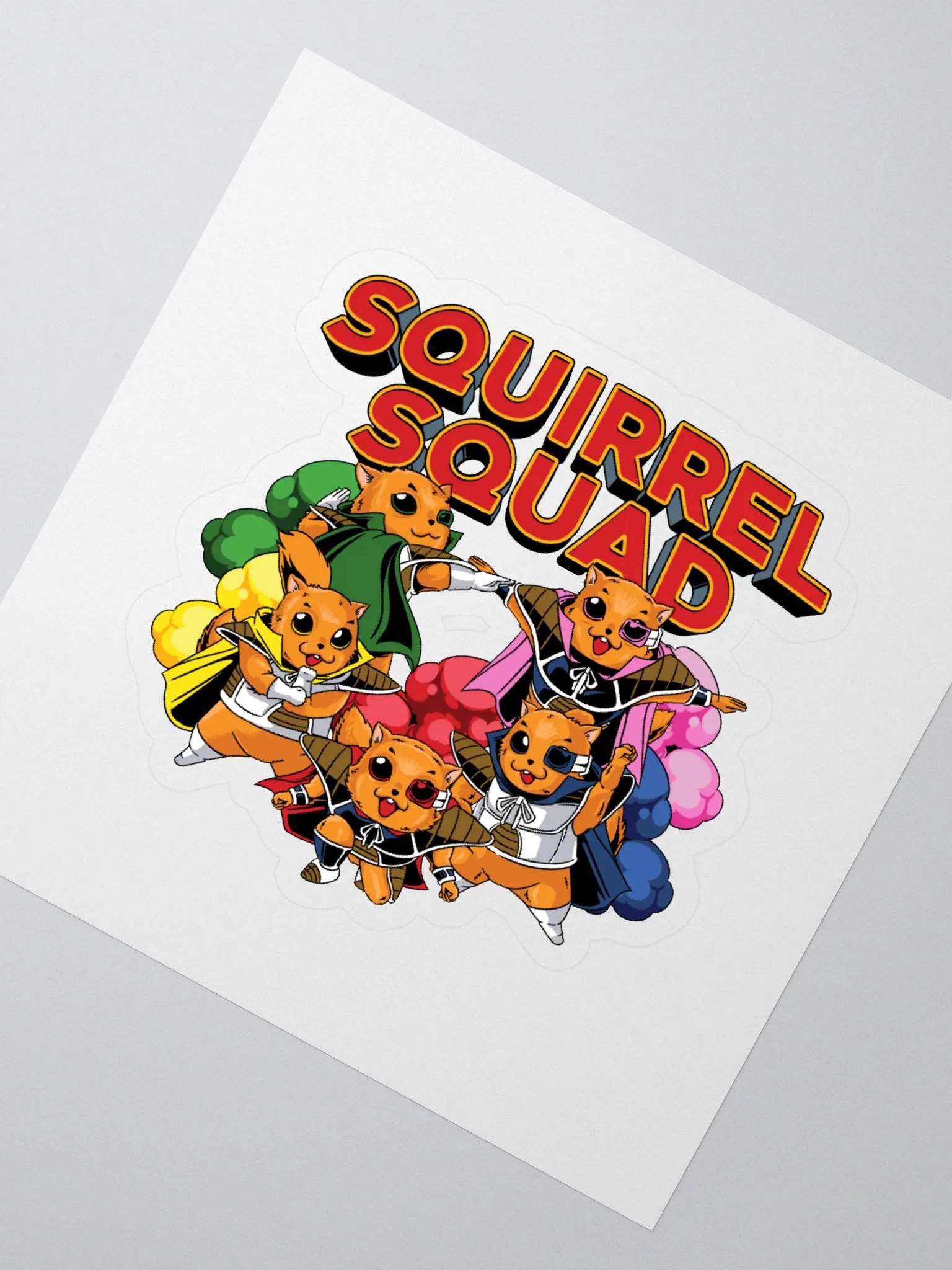 Squirrel Squad Sticker product image (2)