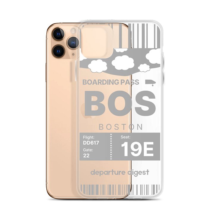 BOS: Boston Logan Boarding Pass Case (iPhone) product image (2)