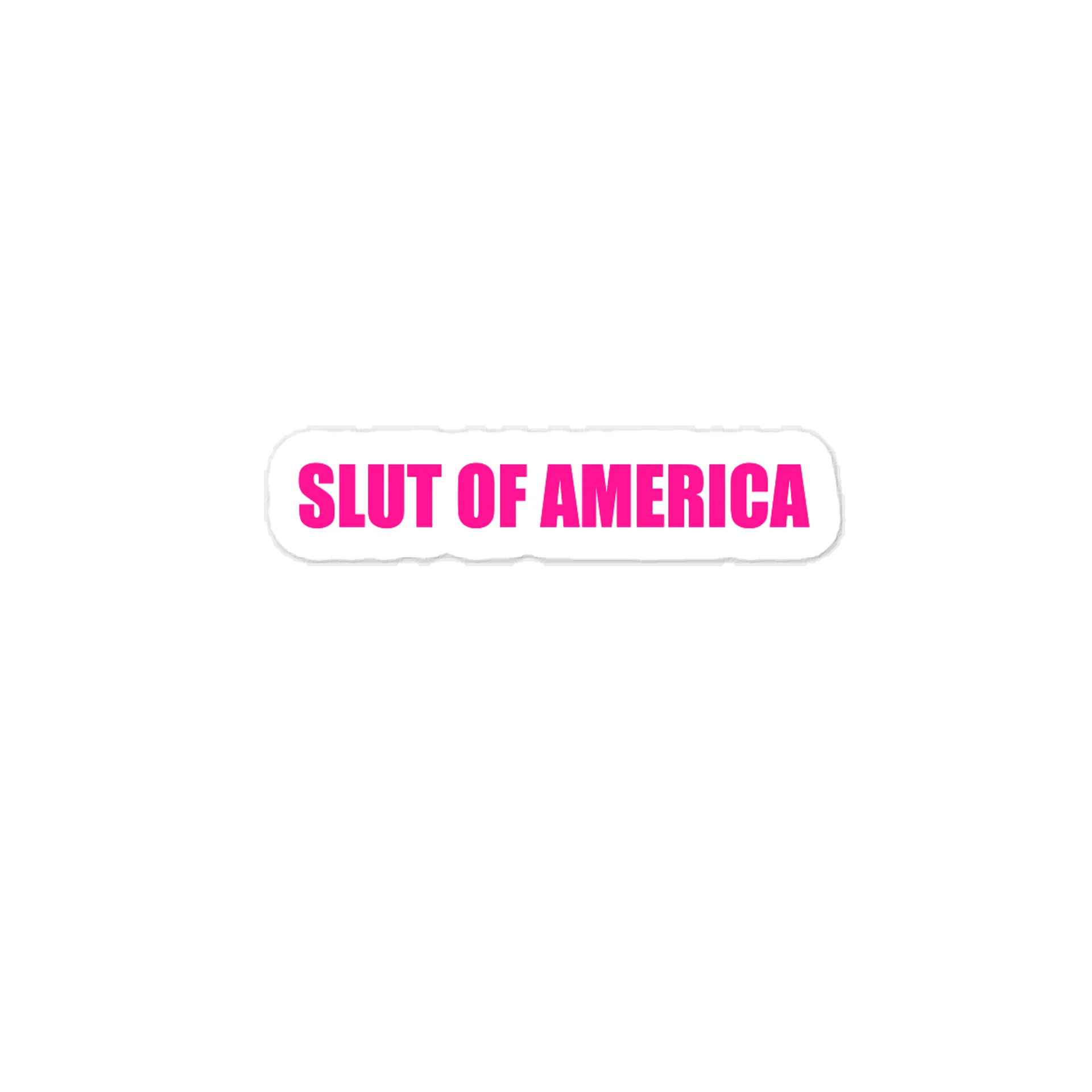 SLUT OF AMERICA STICKER product image (1)