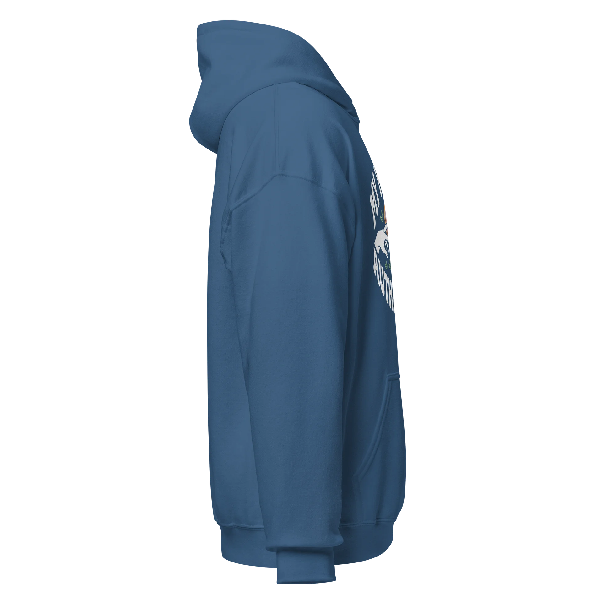 “My Kink Is Authenticity” Indigo Blue Classic Unisex Hoodie product image (4)