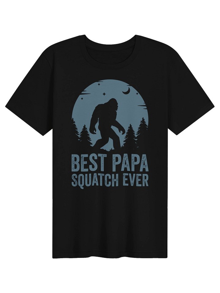 Best Papa Squatch Ever Bigfoot Night Sky Tee product image (1)