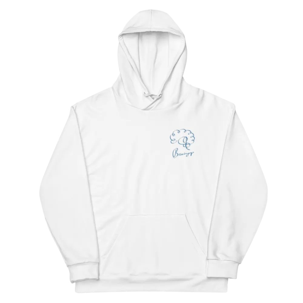 Braingap Signature Hoodie (Blue/White) product image (4)