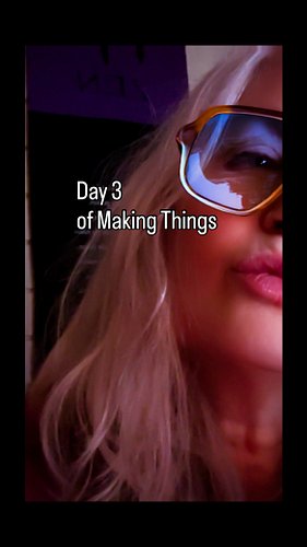 Making things isn’t always making art.