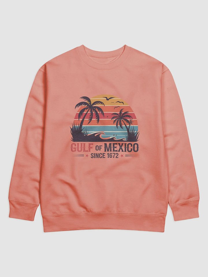 Gulf of Mexico Sunset Retro Sweatshirt product image (3)
