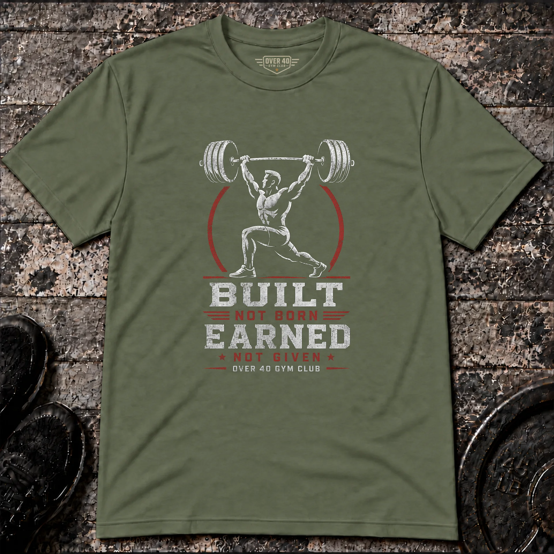 Built Earned T-Shirt product image (1)