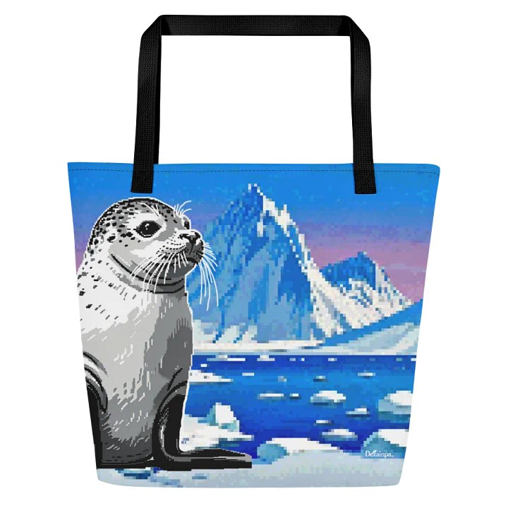 Arctic Seal All-Over Tote Bag product image (1)