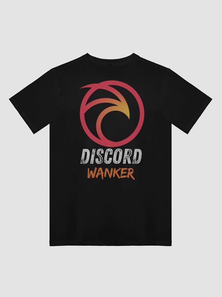 Discord W@nker T-shirt - Logo Back - Unisex product image (2)