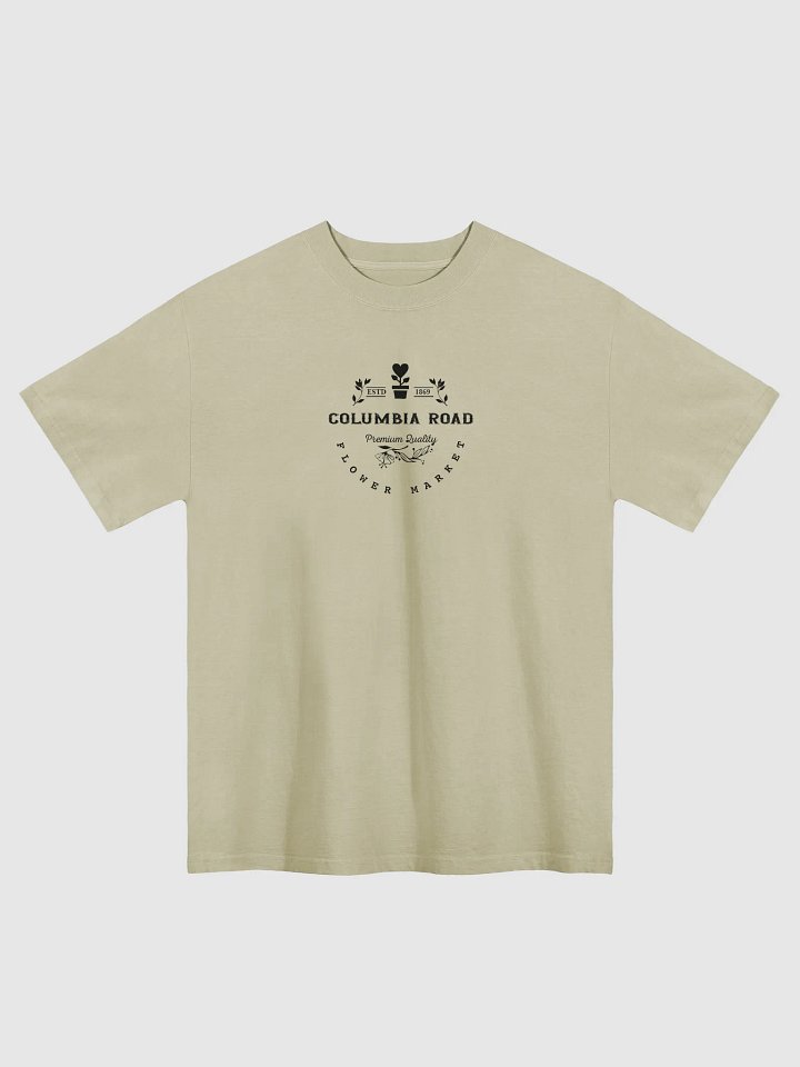 Columbia Road Market Vintage Vibes Oversized Tee (Faded Eucalyptus) product image (1)
