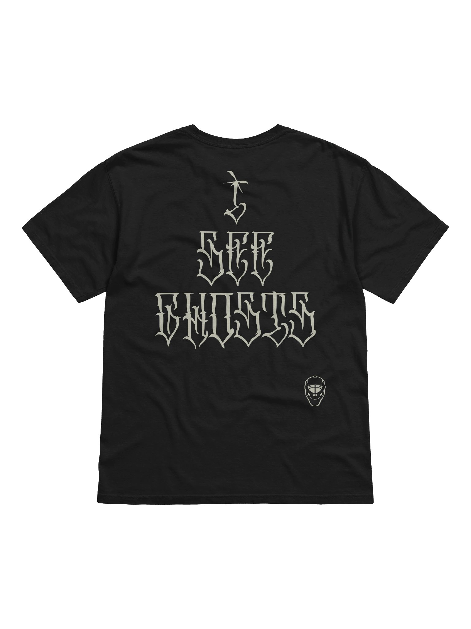 I SEE GHOSTS Ivory Tee product image (2)