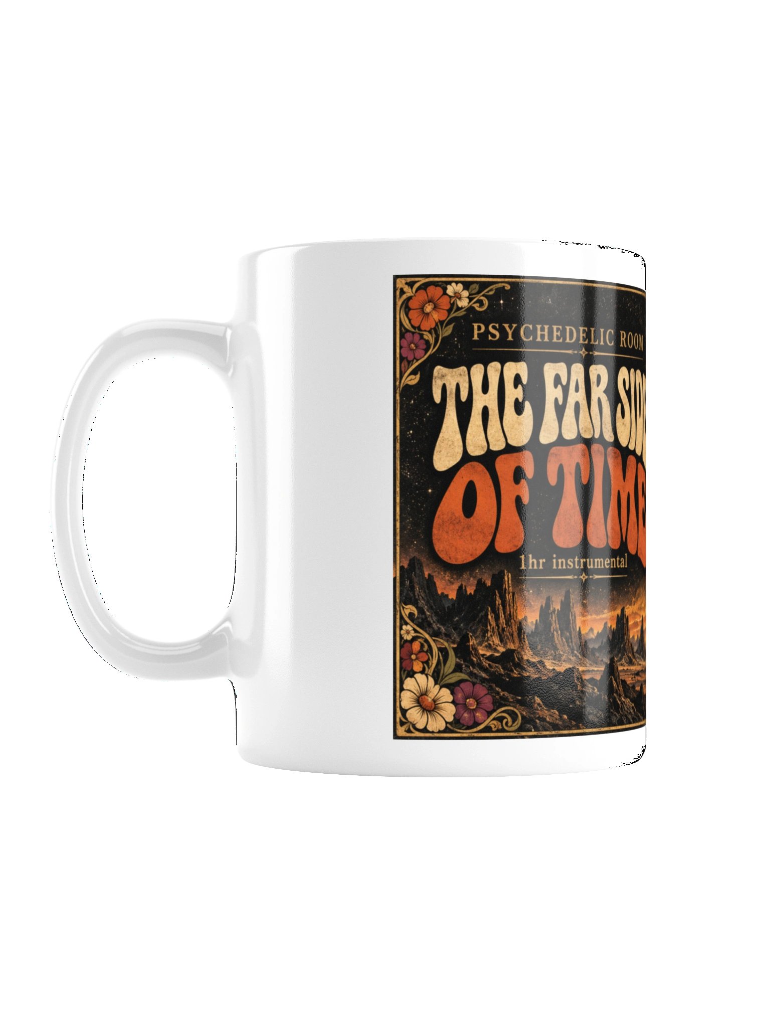 The Far Side of Time — White Ceramic Mug product image (3)