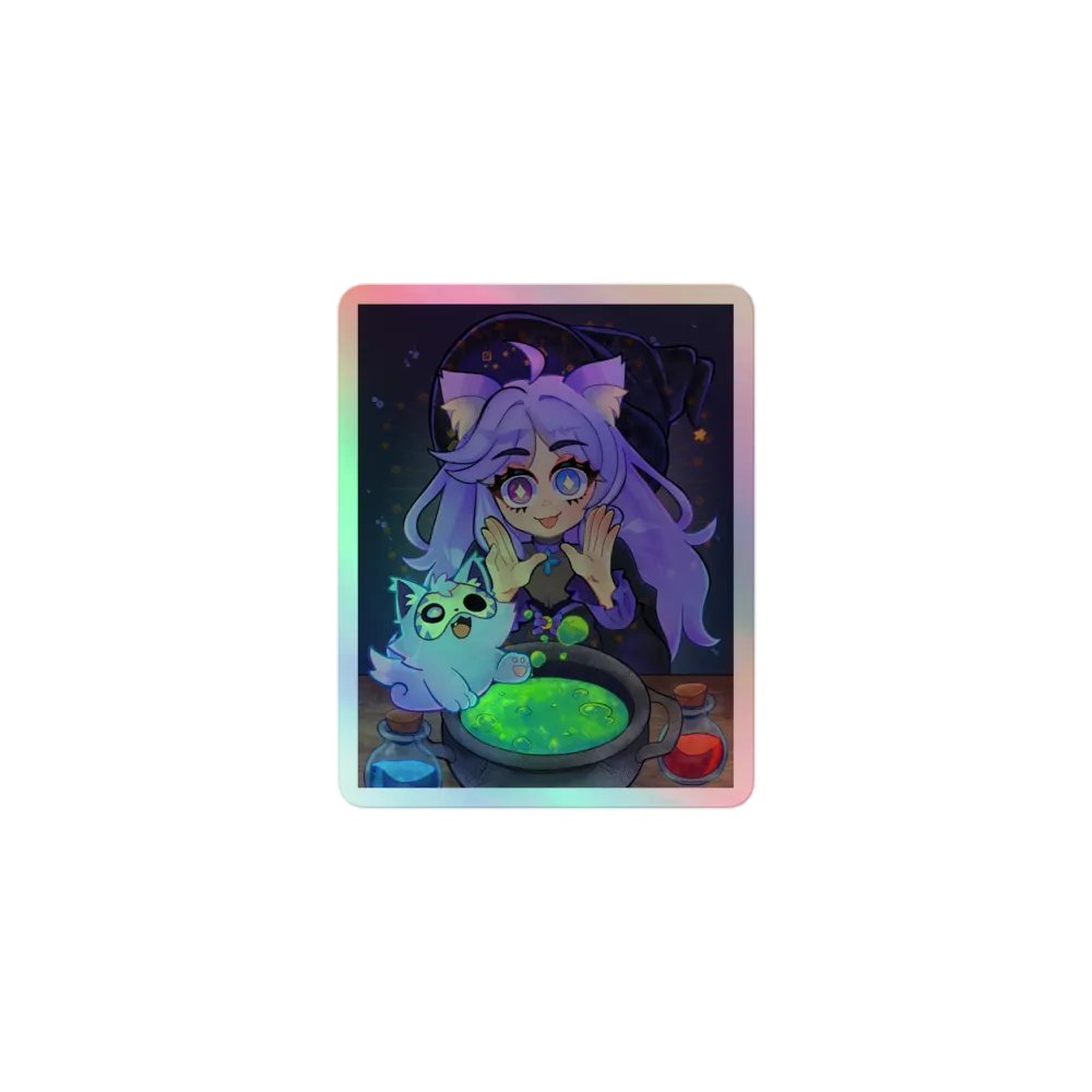 SpectralWolfeh - A Witch's Brew Sticker product image (1)