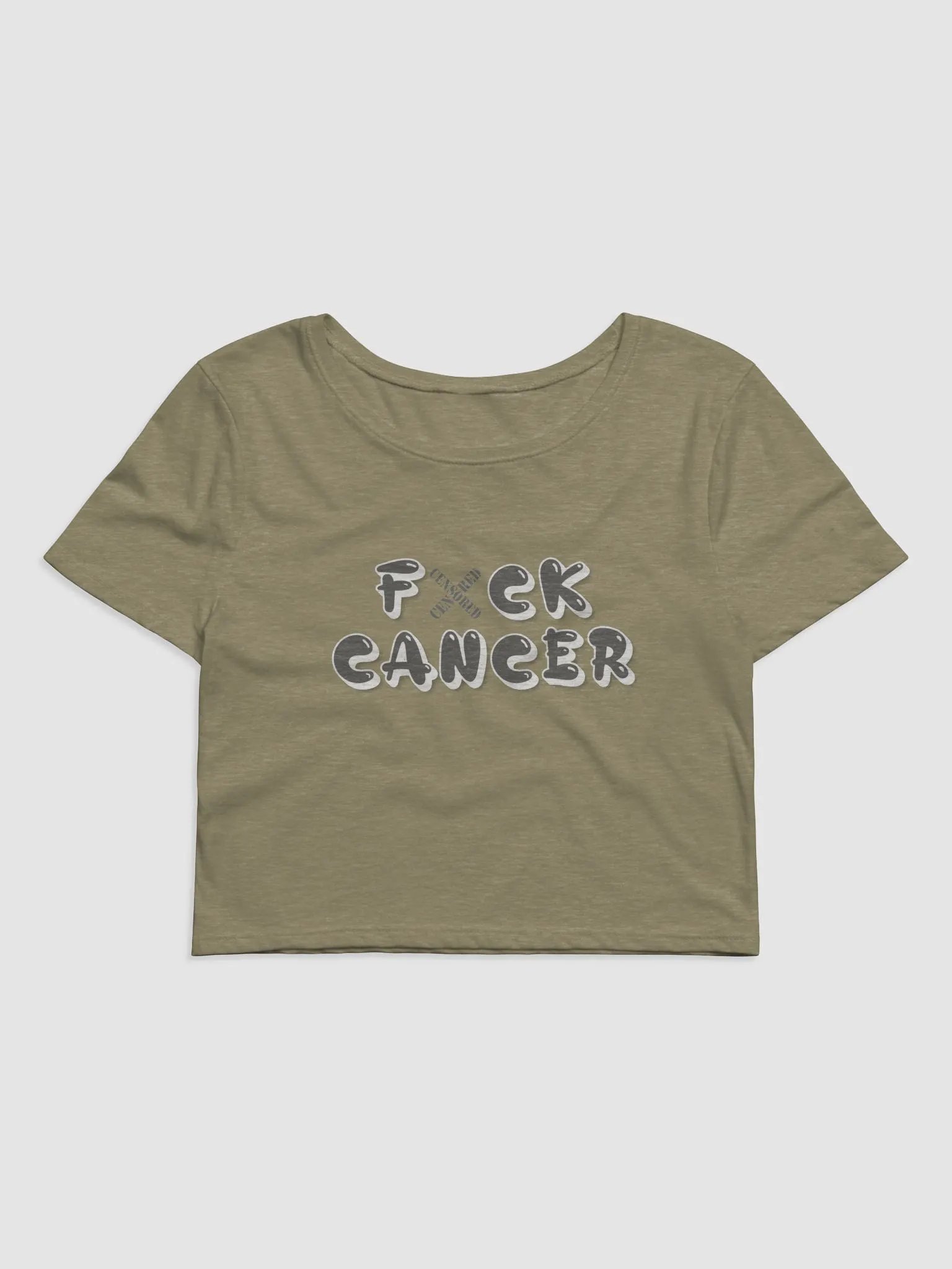 F*CK CANCER Women's Crop Tee product image (11)