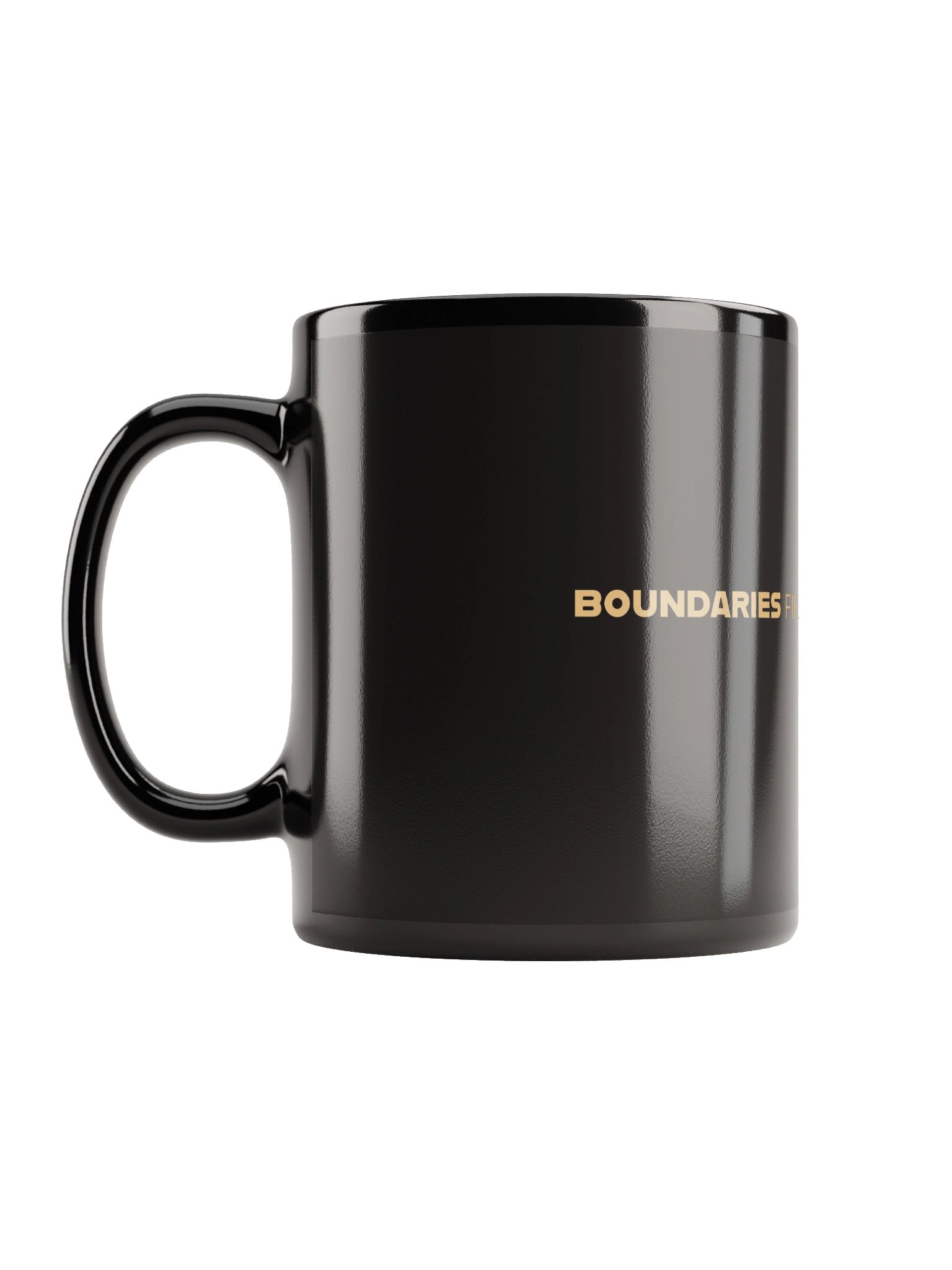 Soully Mine- GOLD PRINT Boundaries First. Love & Joy Always Mug product image (6)
