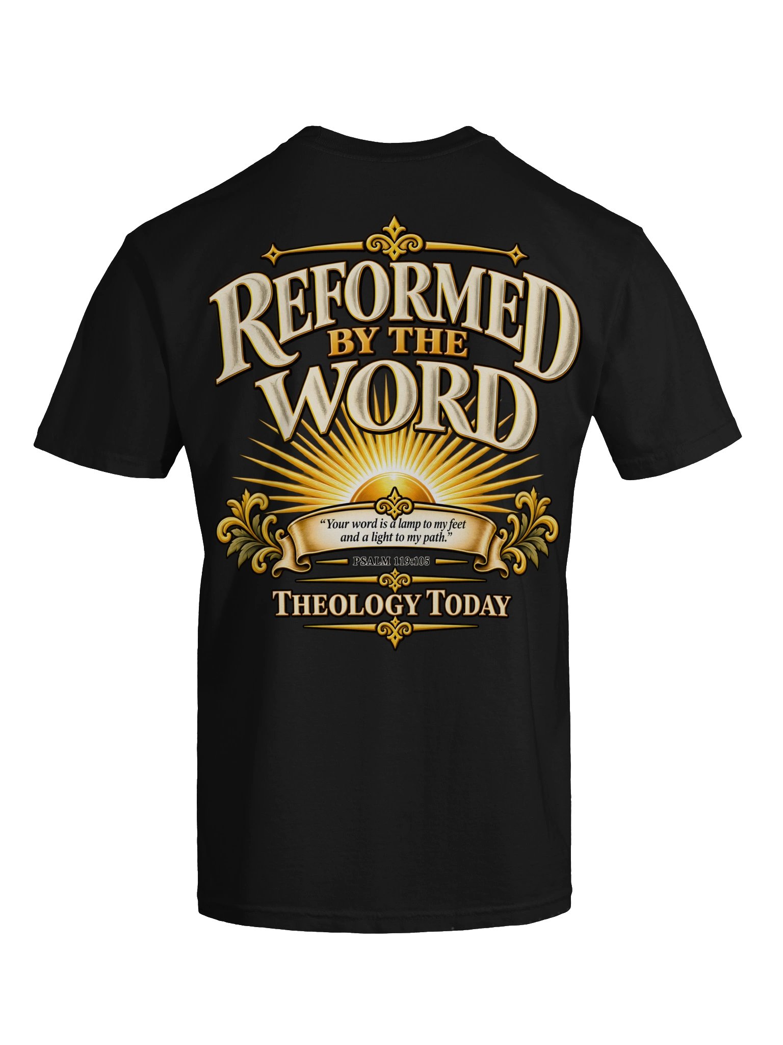Reformed by the Word | Sola Scriptura Christian T-Shirt product image (11)