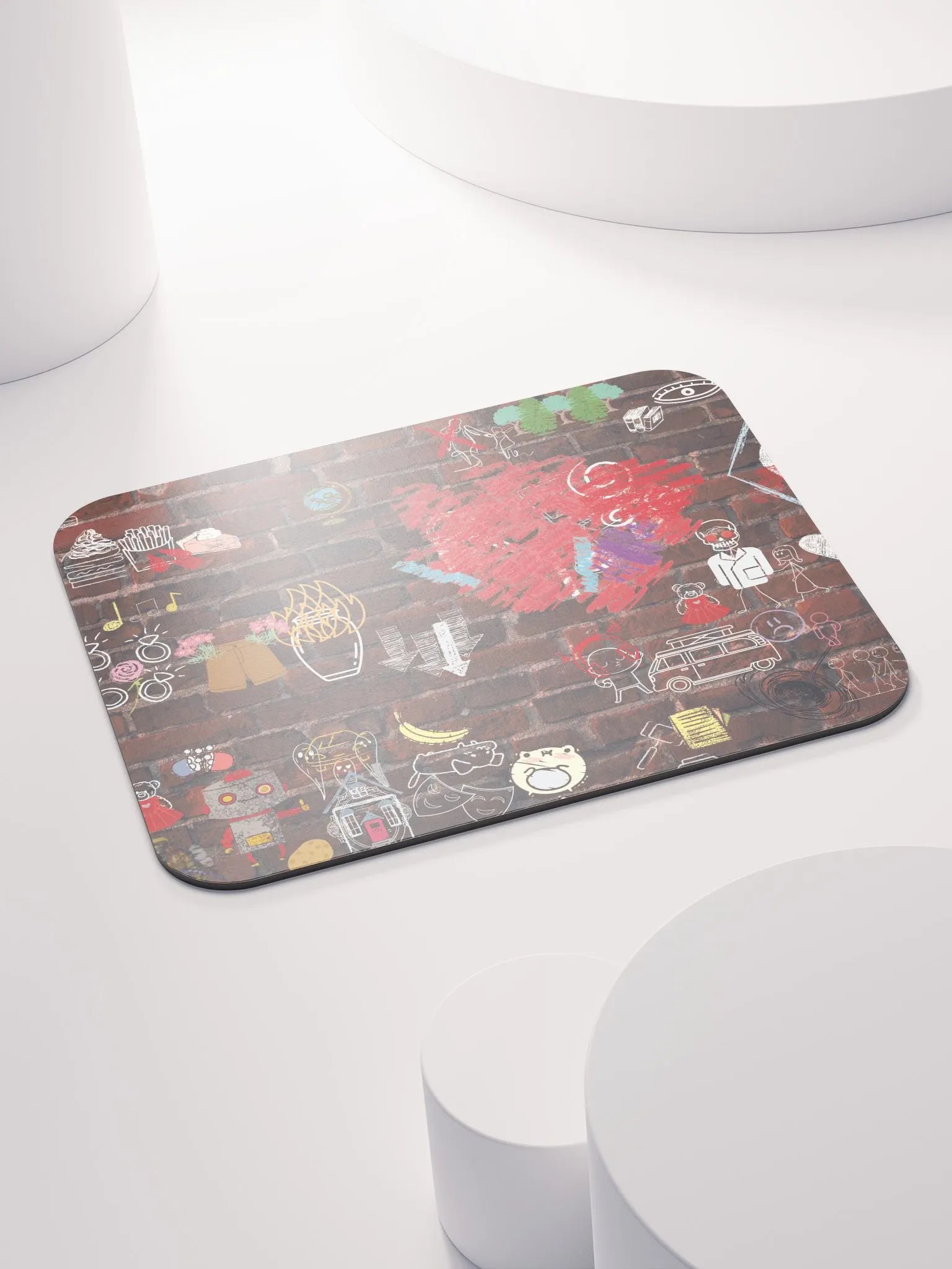 Posy Doodle Mouse Pad product image (7)