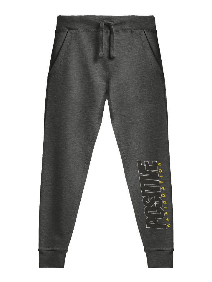 Positive Affirmation Fleece Joggers product image (1)
