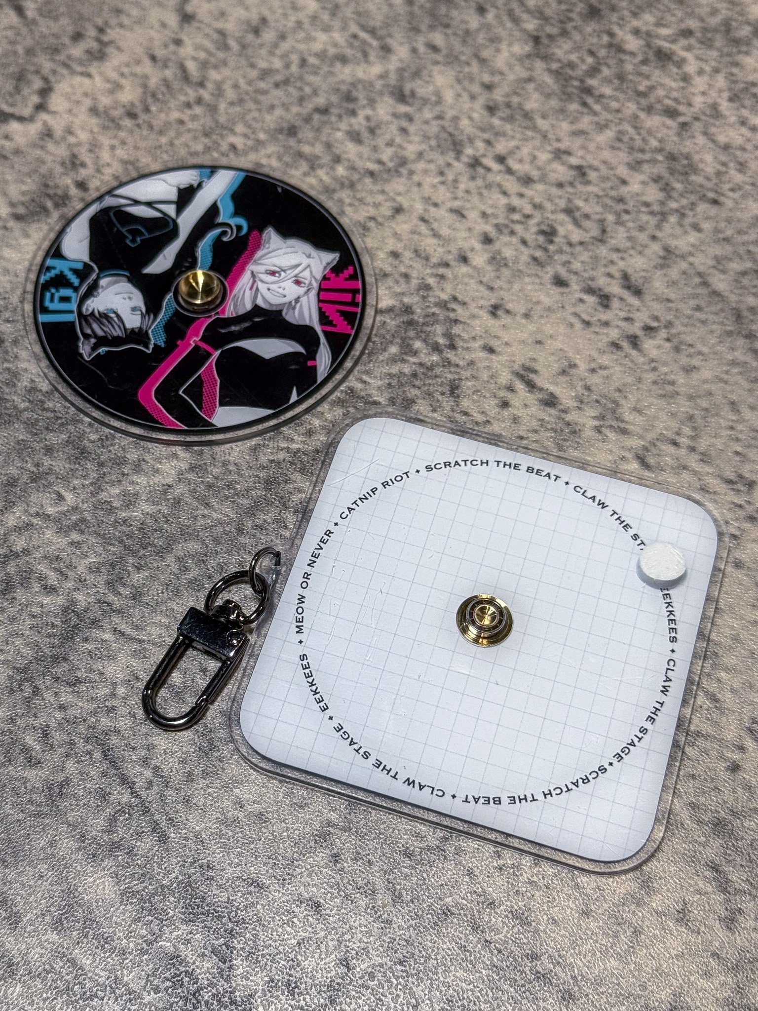 "CATNIP RIOT" Keychain product image (3)