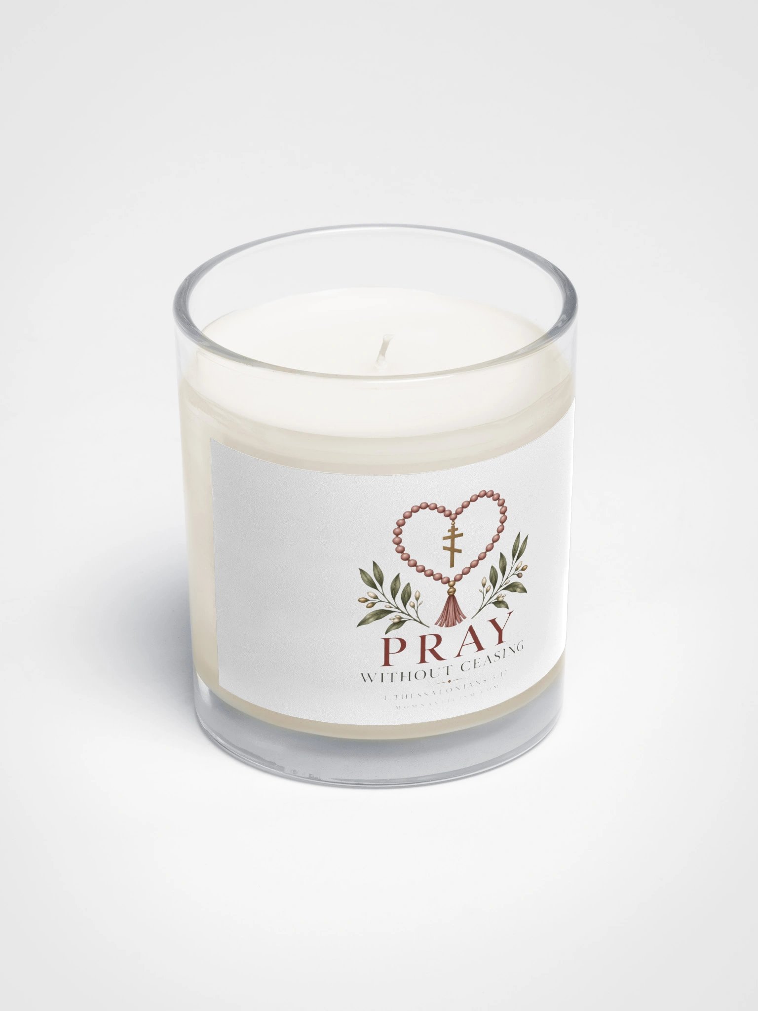 Pray Without Ceasing Soy Candle product image (2)