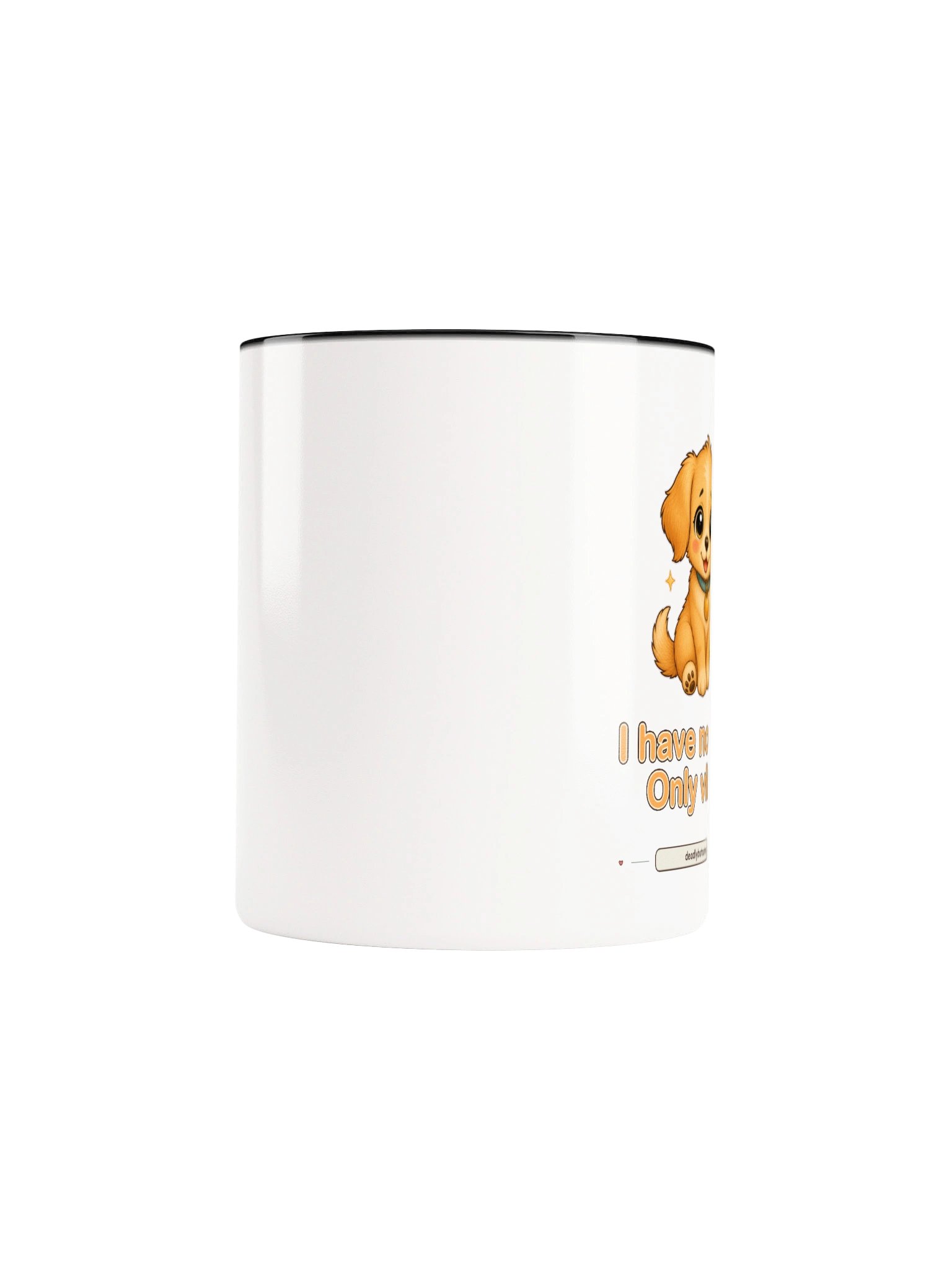 Biscuit - I have no plan. Only vibes mug product image (85)