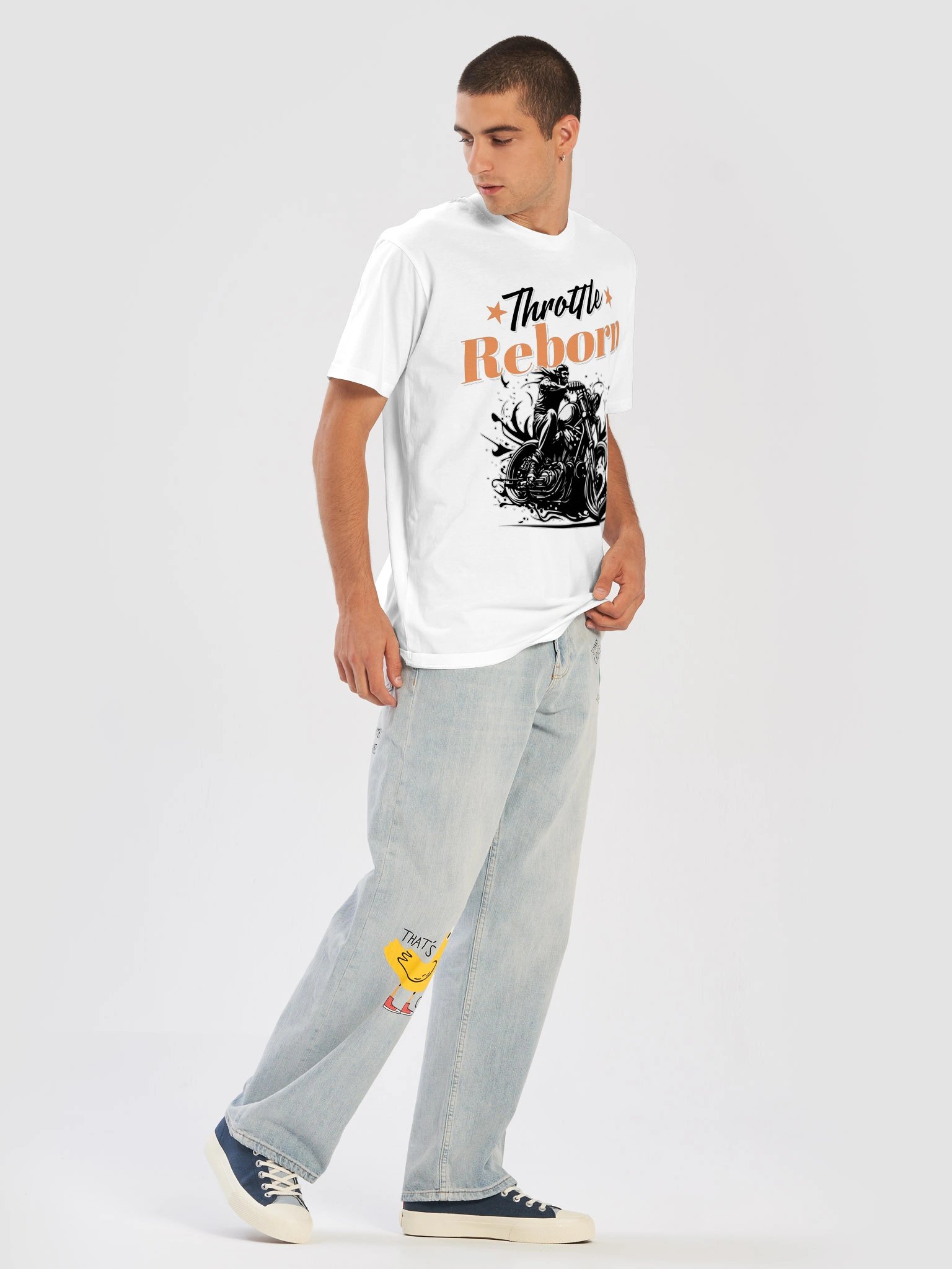 Throttle Reborn — Chopper Rider Tee product image (5)