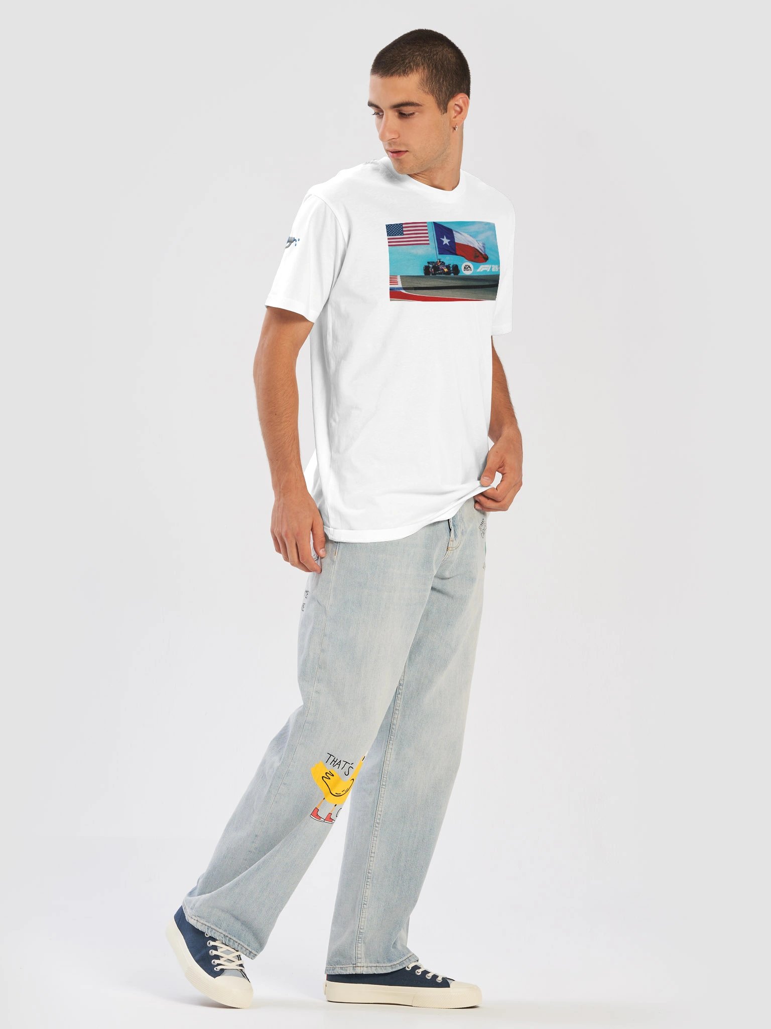 NyteWatch F1 25 Episode 19 United States GP (COTA) Unisex T-Shirt product image (5)