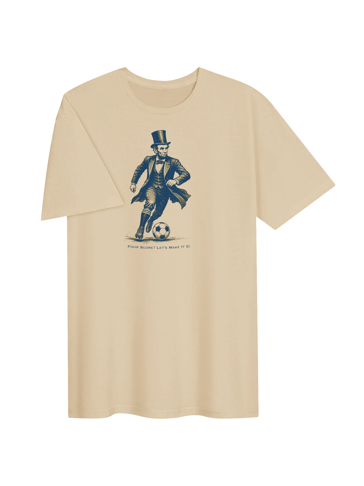Four Score? Let’s Make It 5! Soccer Tee product image (3)