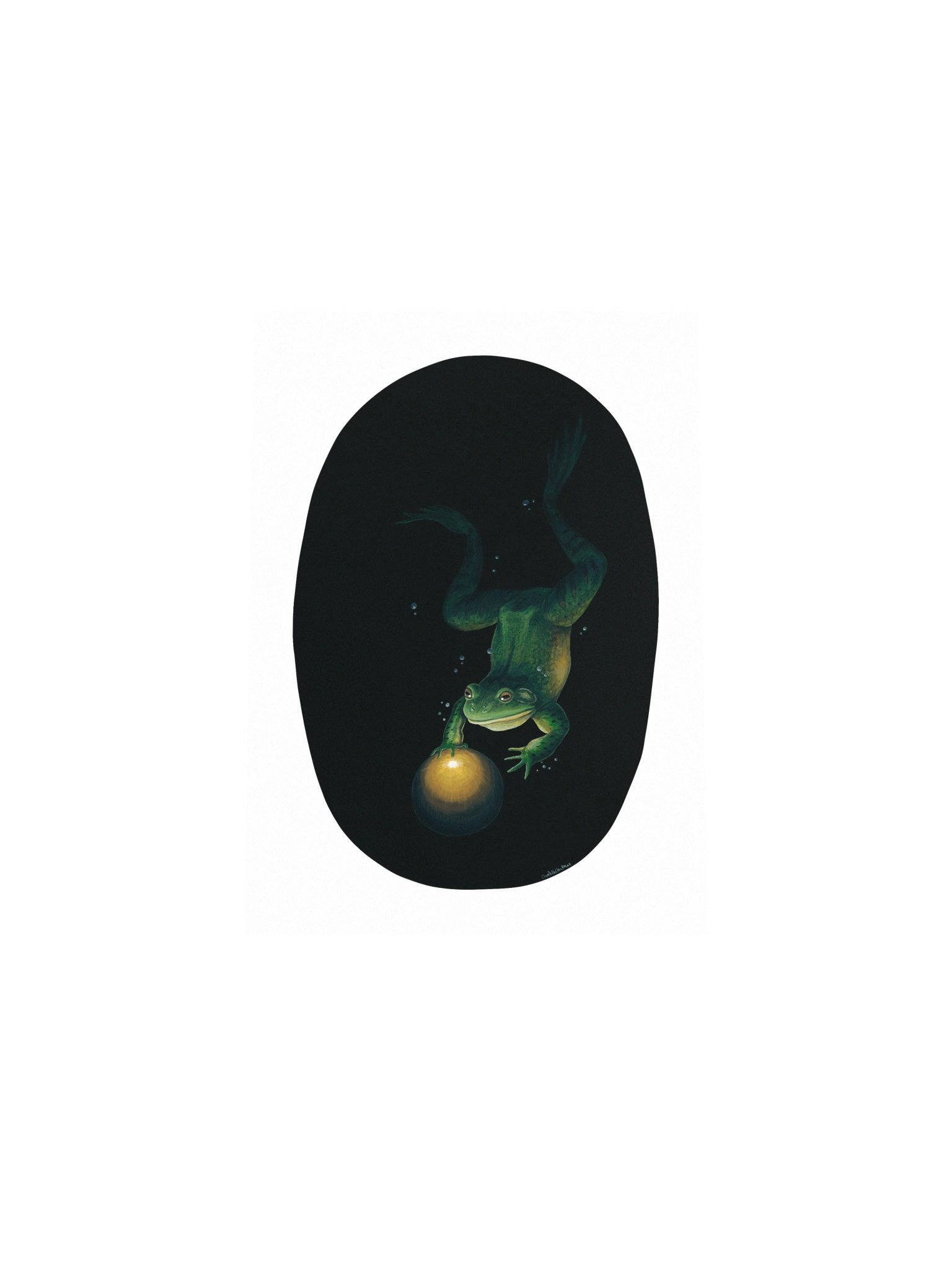Frog Prince - Art Print product image (9)