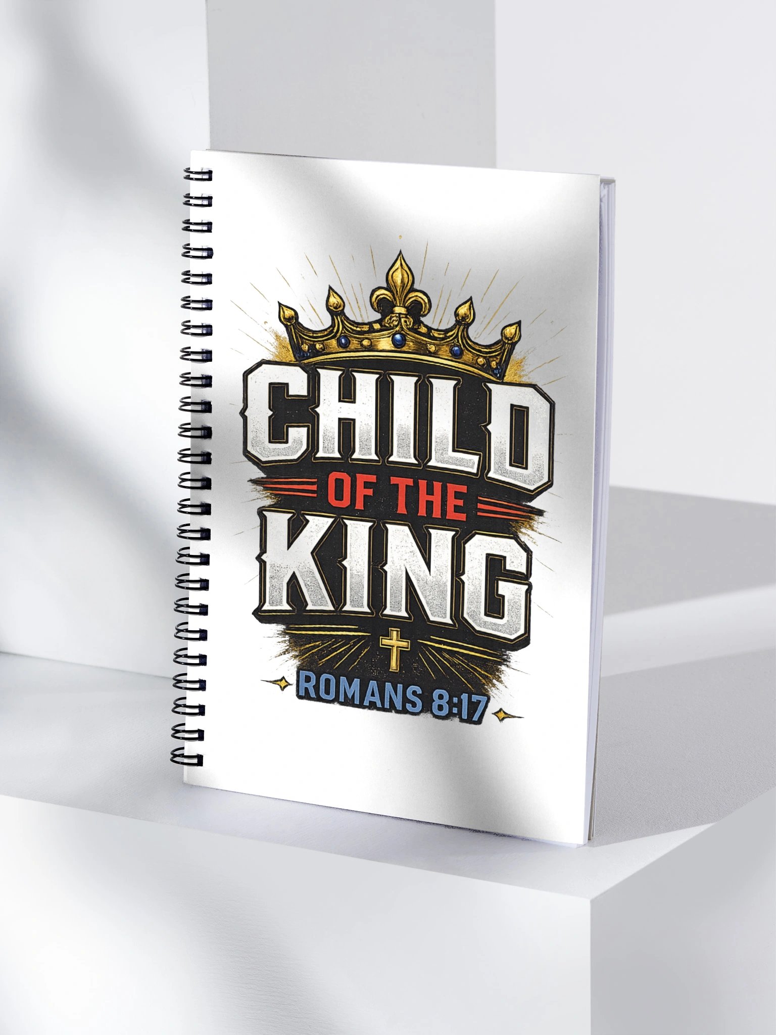 Child of the King Spiral Notebook – Romans 8:17 product image (4)