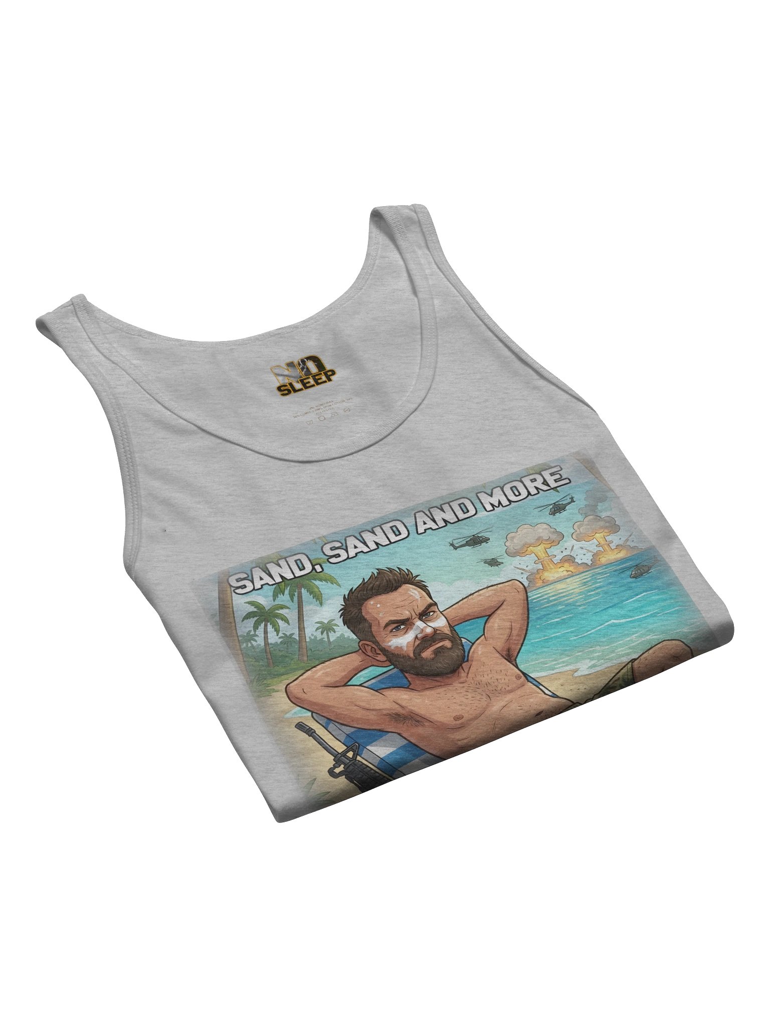 Totally Tactical Men's Beach Tank product image (7)