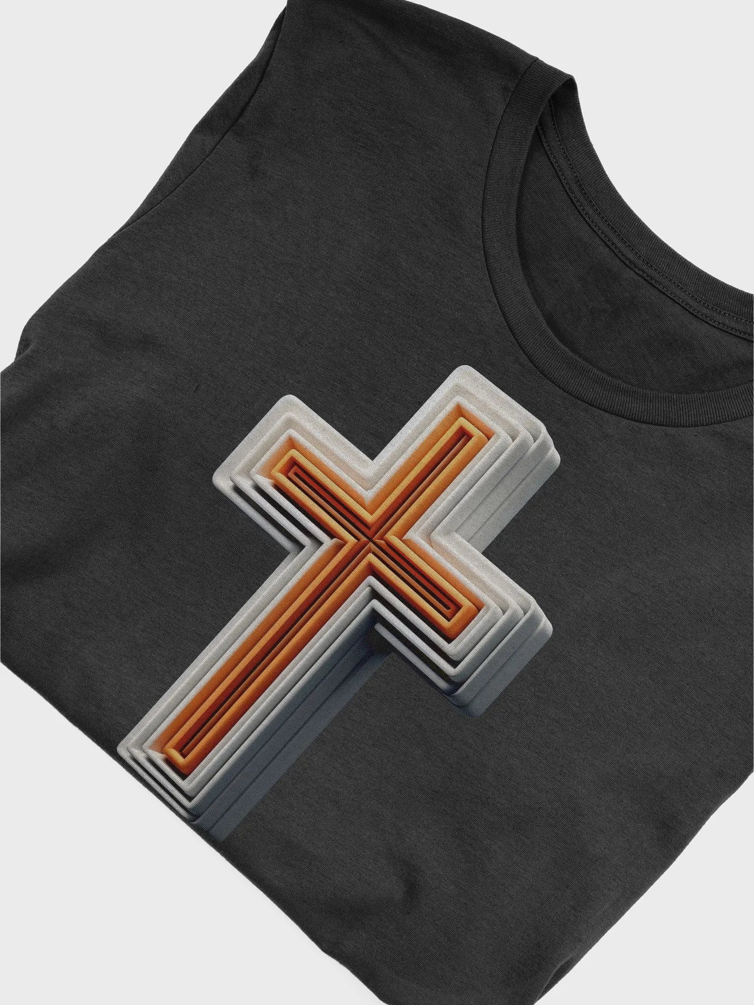 Orange and White Cross product image (5)