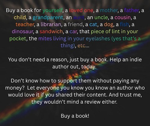 Day 173: 400 words. I haven't dropped this link in a while, so here you go. Please buy a book and maybe leave a review; it wo...