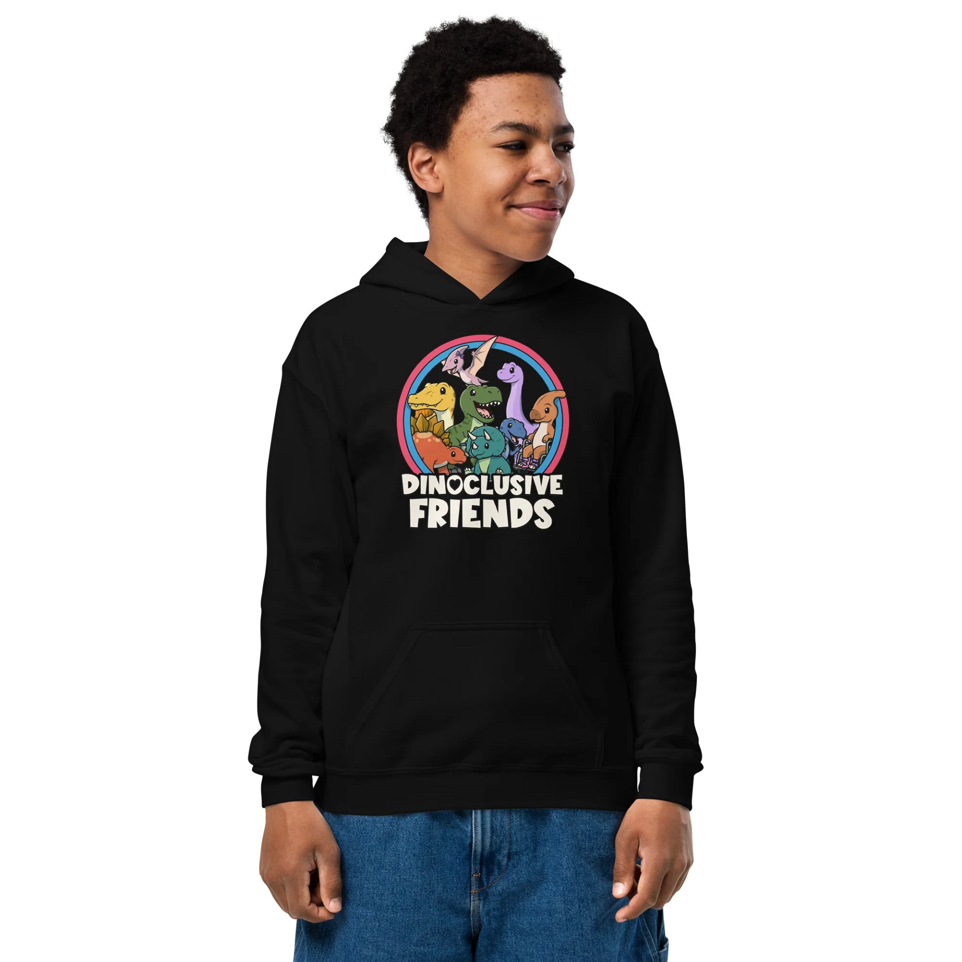 Dinoclusive Friends - Youth Hoodie product image (1)